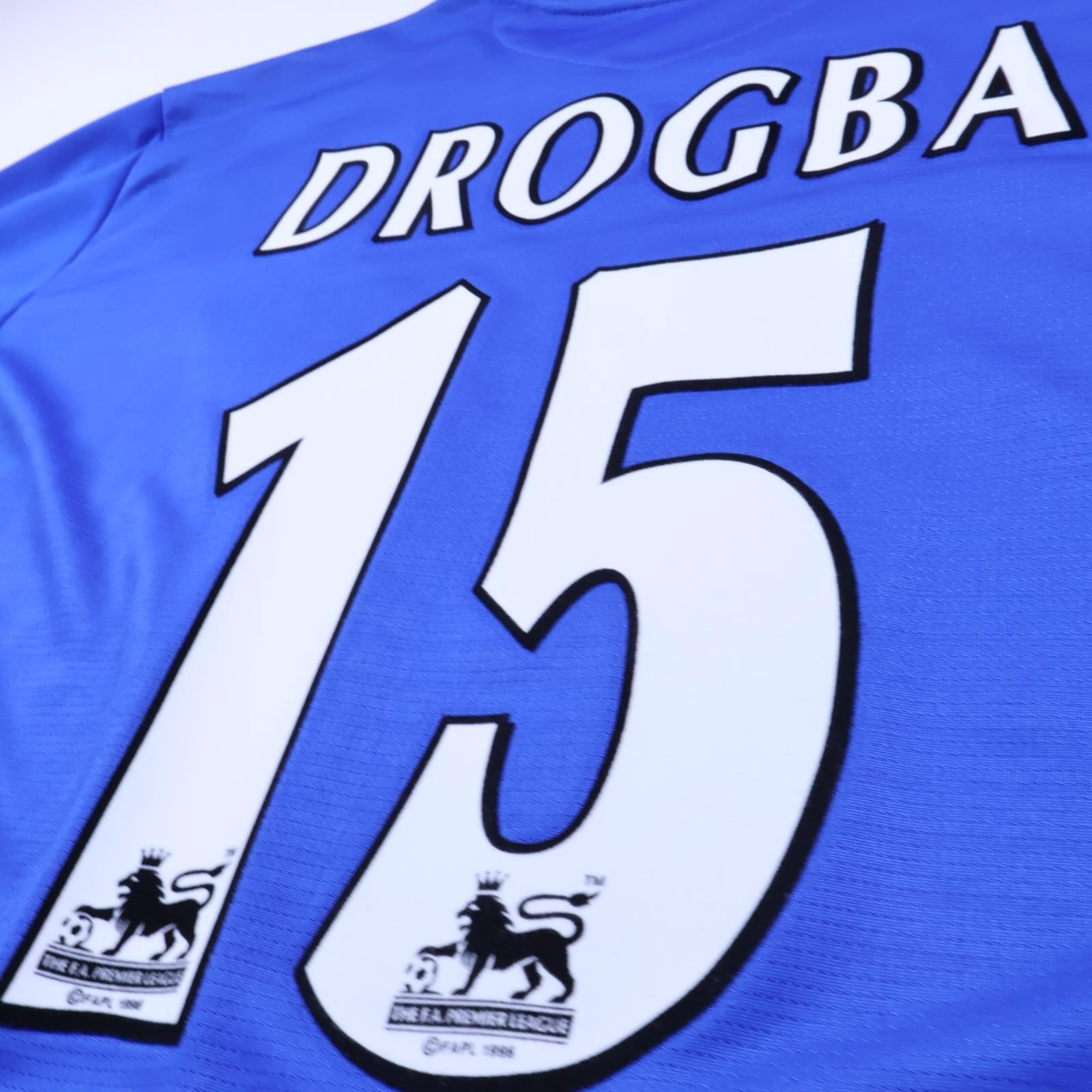 Chelsea Drogba #15 2005/06 Home Shirt - XL- TAGS