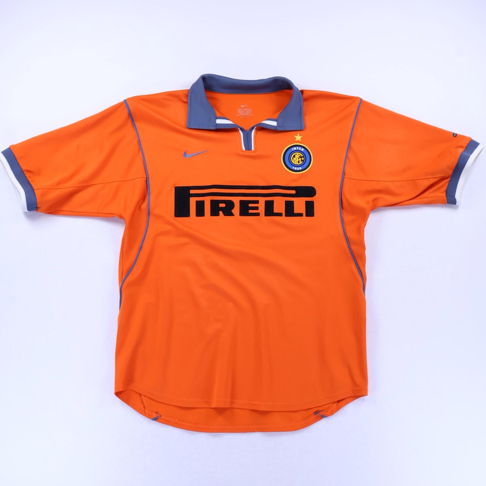 Inter Milan Ronaldo #9 2000/01 Third Shirt - M- BACK