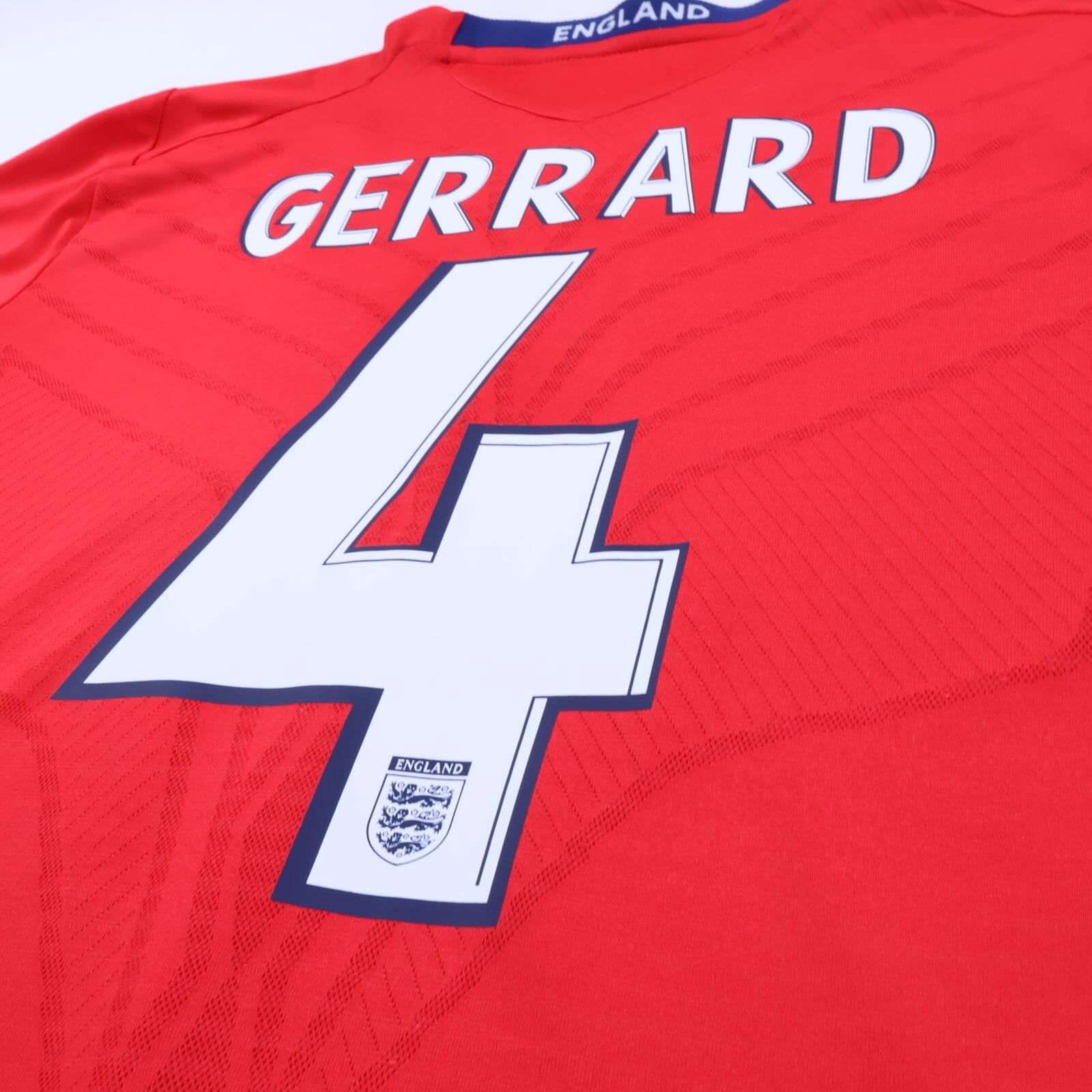England Gerrard #4 2008/10 Away Shirt - XL- TAGS