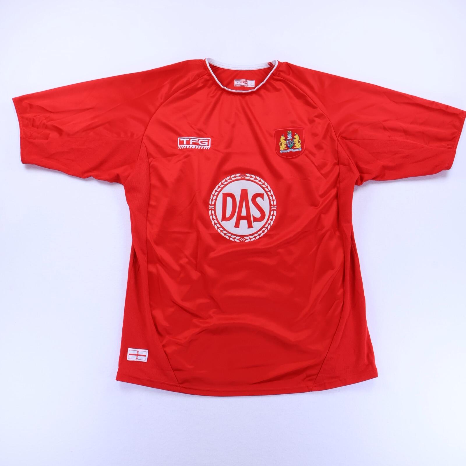 Bristol City F.C 2004/05 Home Shirt - L- FRONT