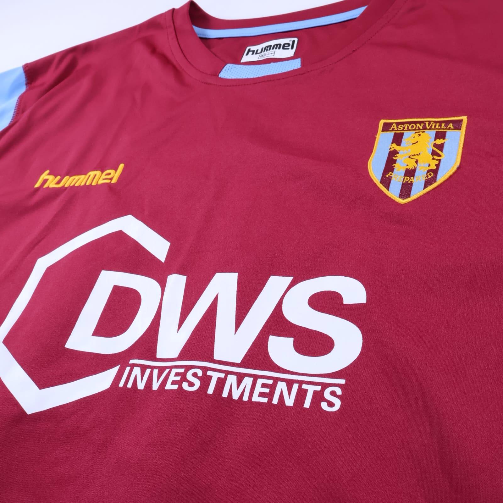 Aston Villa Milner #11 2005/06 Home Shirt - L