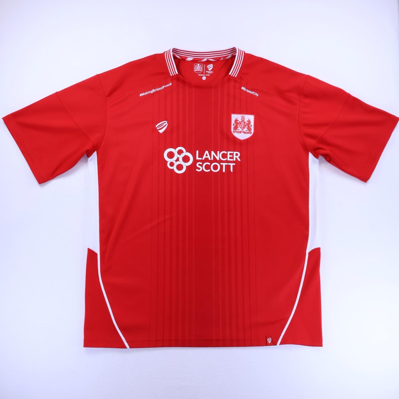 Bristol City F.C 2016/17 Home Shirt - 5XL- FRONT