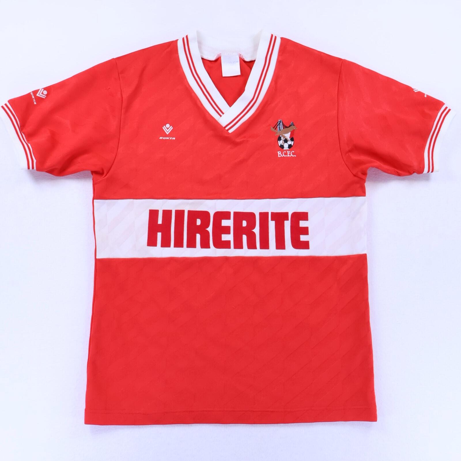 Bristol City F.C 1986/88 Home Shirt - M- FRONT