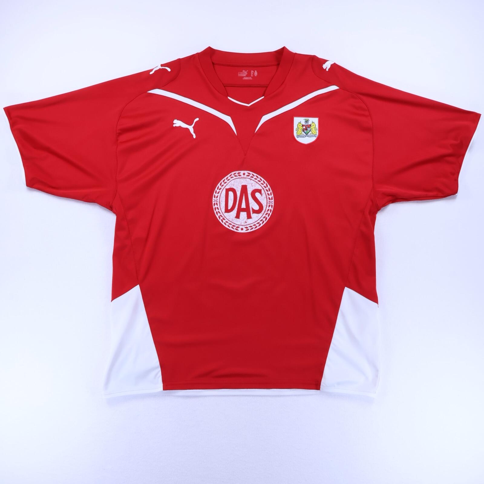 Bristol City F.C 2008/10 Home Shirt - XL- FRONT