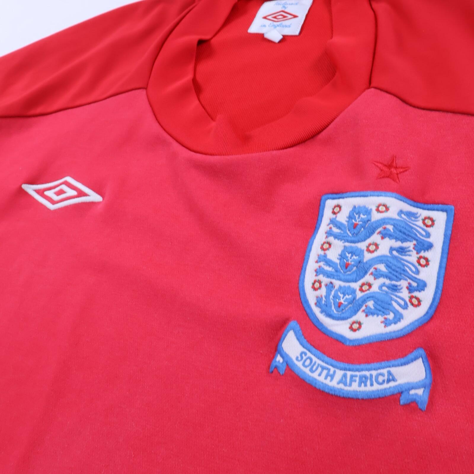 England 2010/11 Away Shirt - XL- BACK