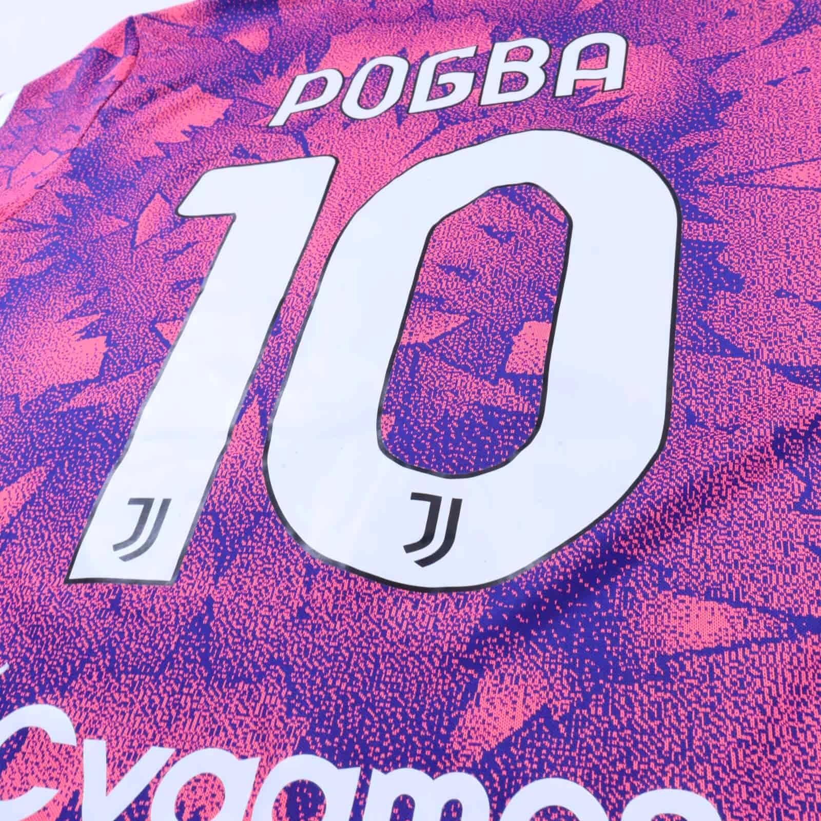 Juventus Pogba #10 2022/23 Third Shirt - Player Issued - L