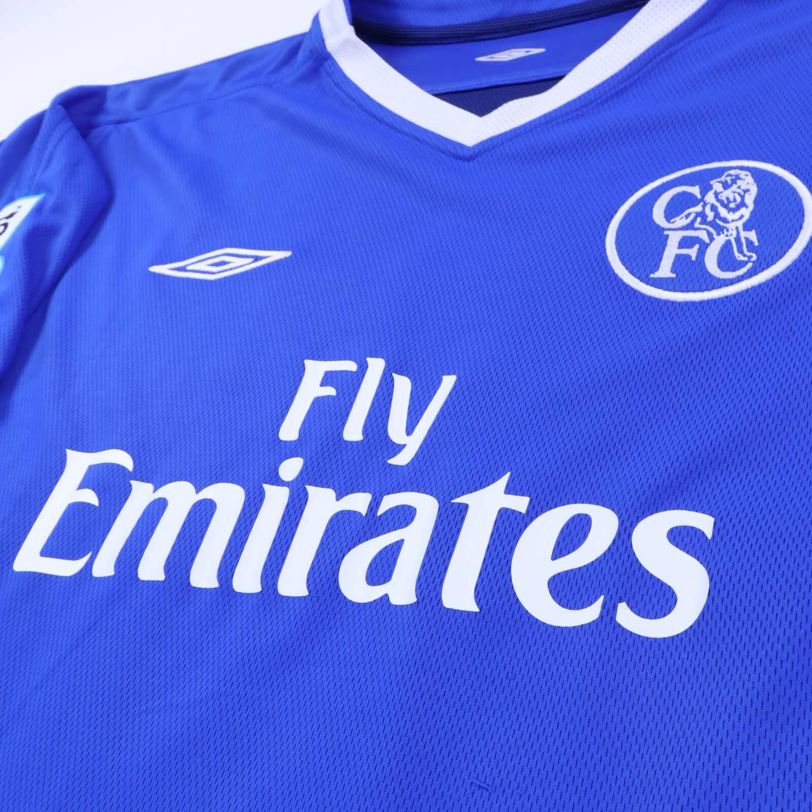 Chelsea Drogba #15 2003/05 Home Shirt - L