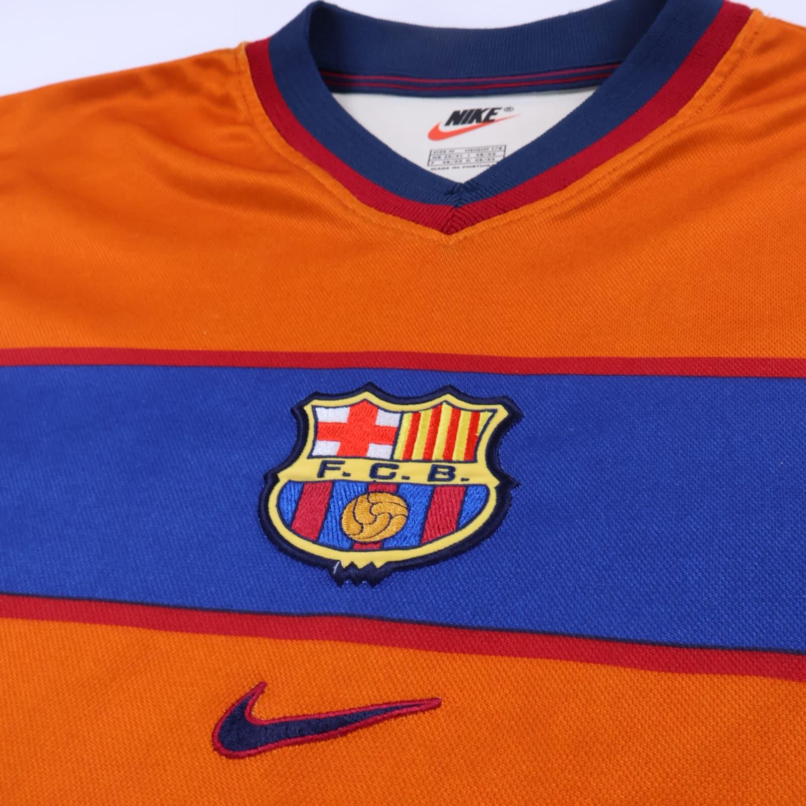 Barcelona Rivaldo #11 1998/99 Away Shirt - M