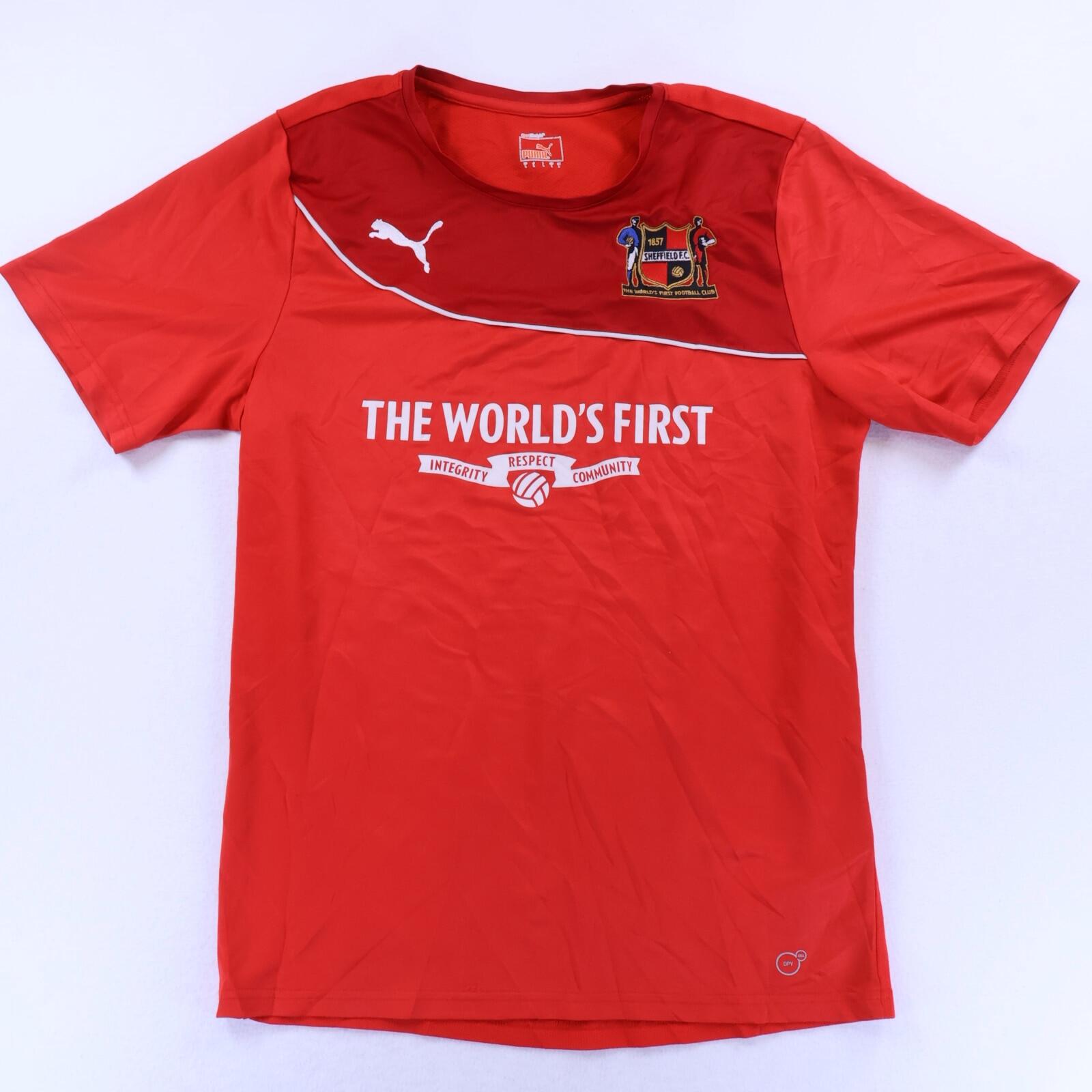 Sheffield Fc 2014/15 Home Shirt - L- FRONT