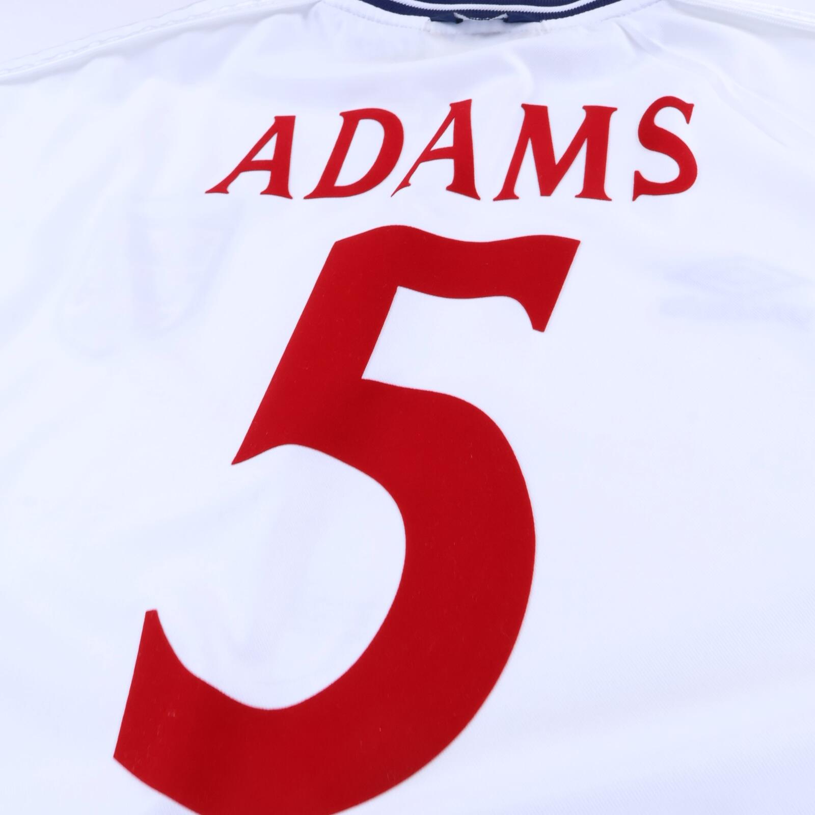 England Adams #5 1999/01 Home Shirt - XL- TAGS
