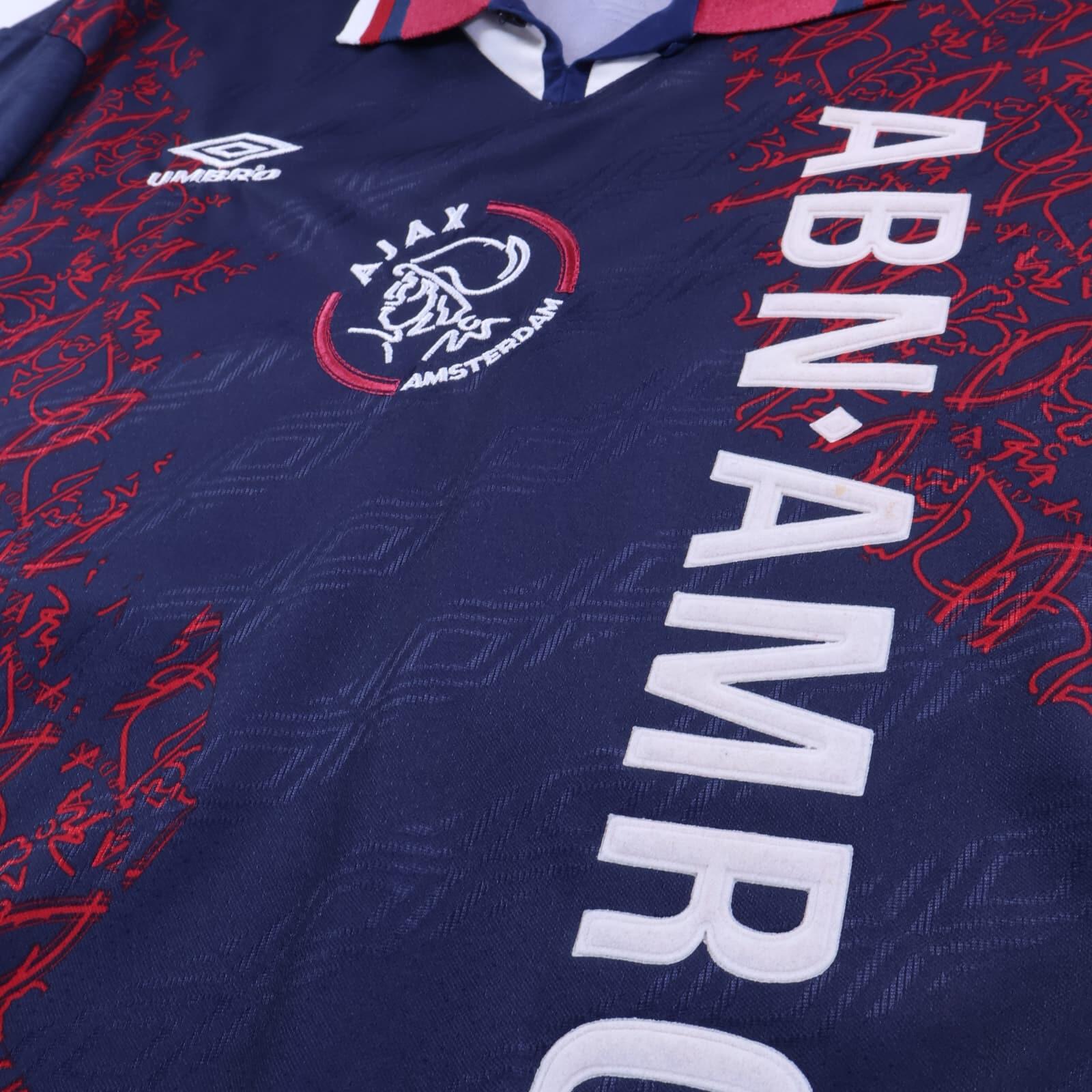 Ajax Kluivert #15 1994/95 Away Shirt - M