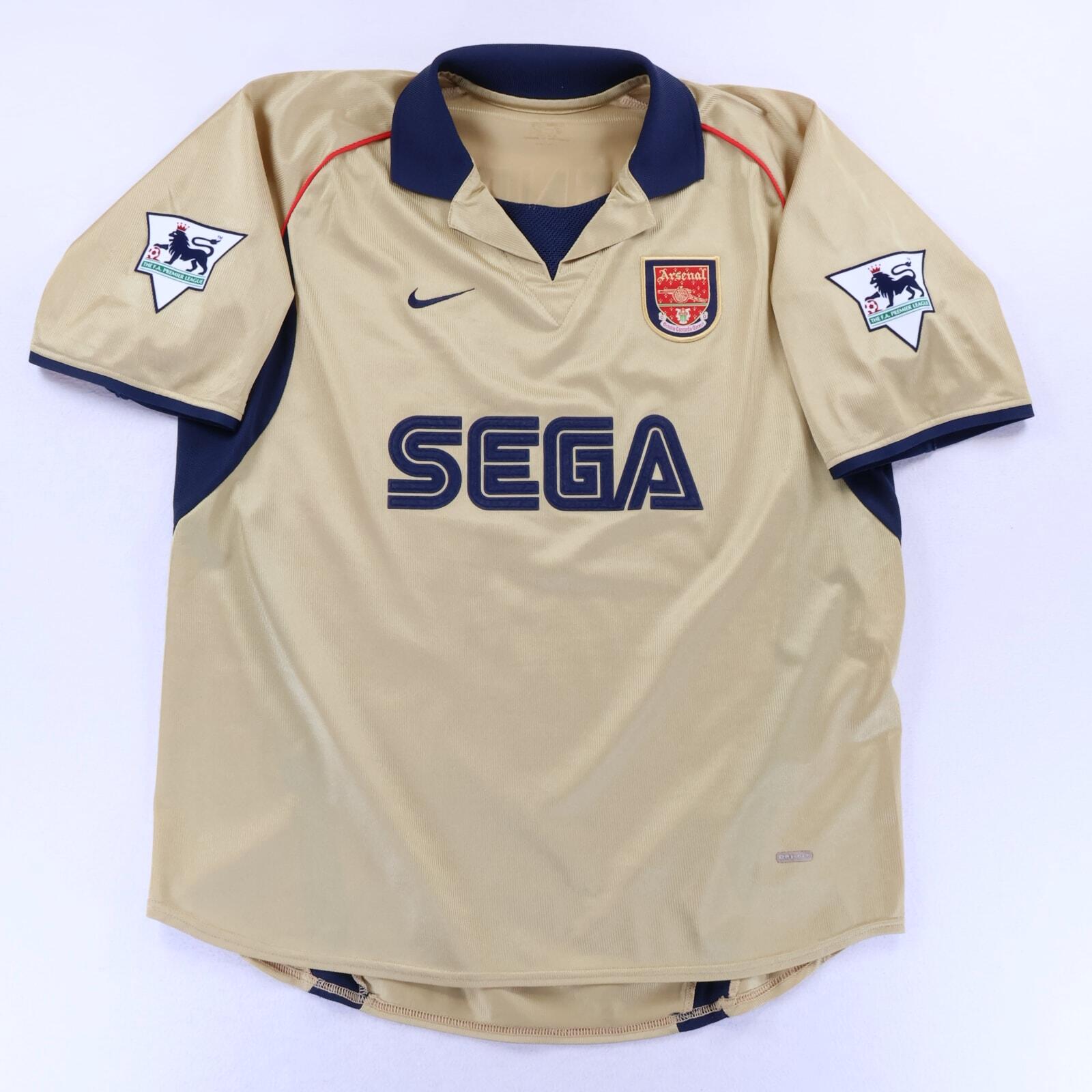 Arsenal Henry #14 2001/02 Away Shirt - L- BACK