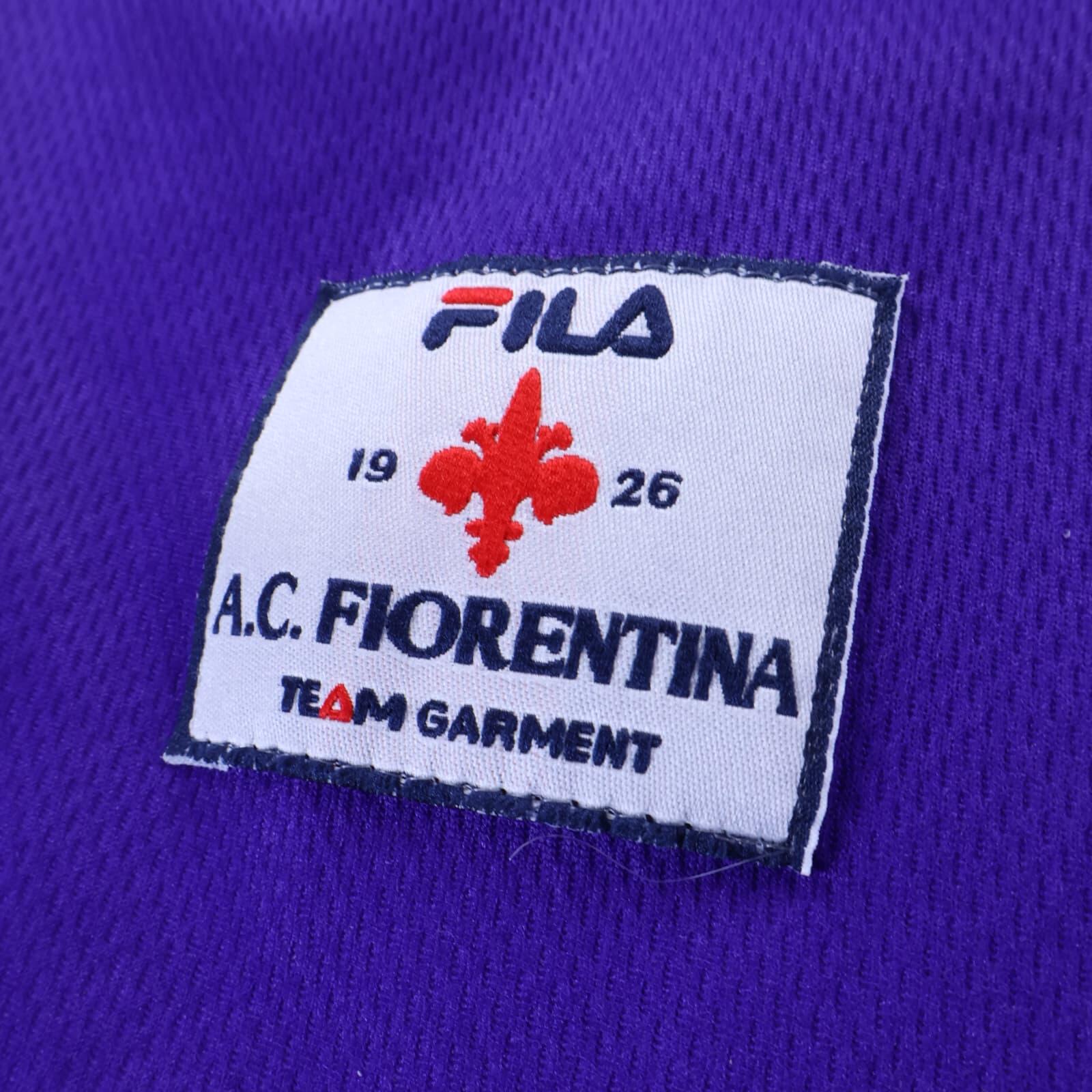 Fiorentina Batistuta #9 1998/99 Home Shirt - L- TAGS