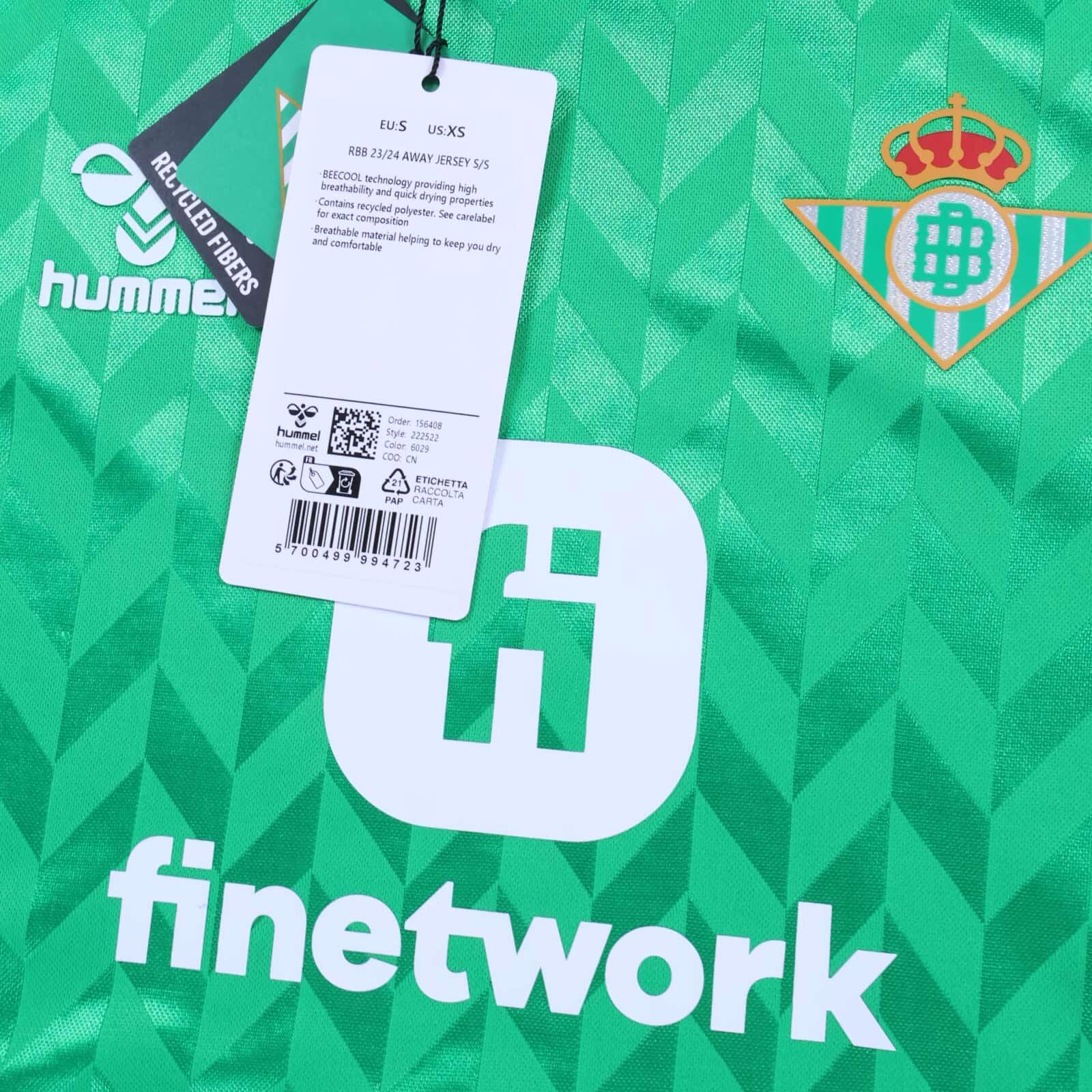 Real Betis Belerin #2 2023/24 Away Shirt - S