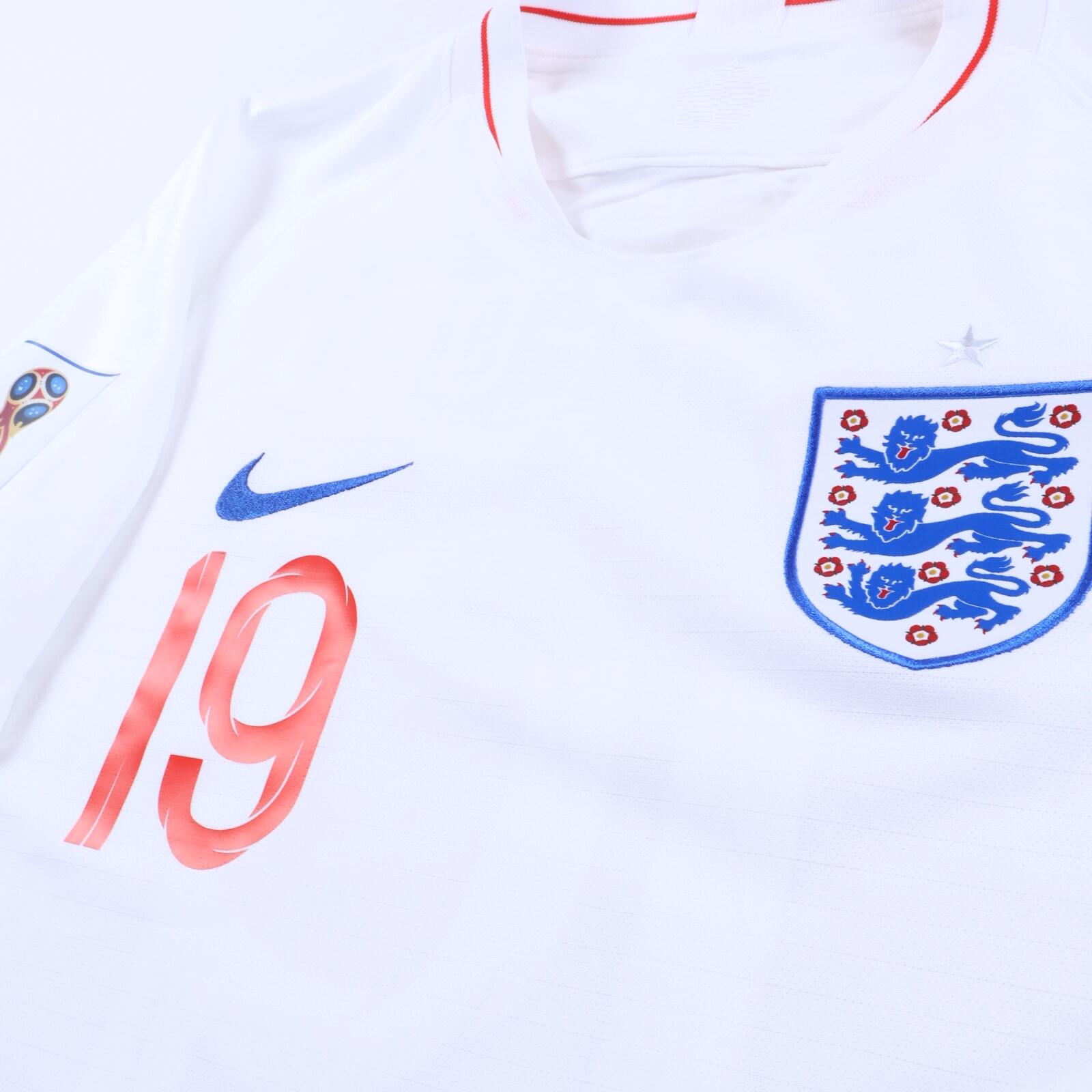 England Rashford #19 2018/19 Home Shirt - M