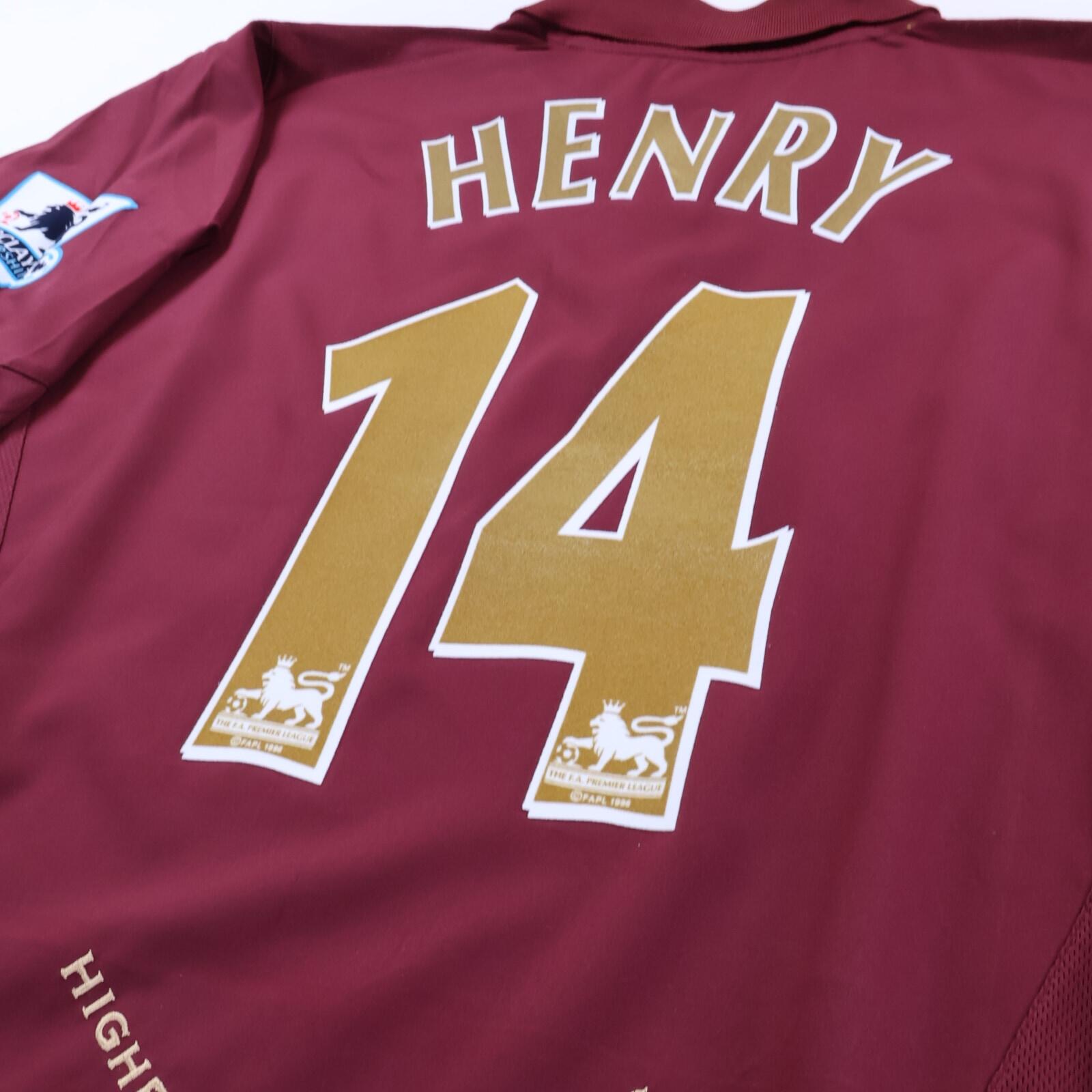 Arsenal Henry #14 2005/06 Home Shirt - XL