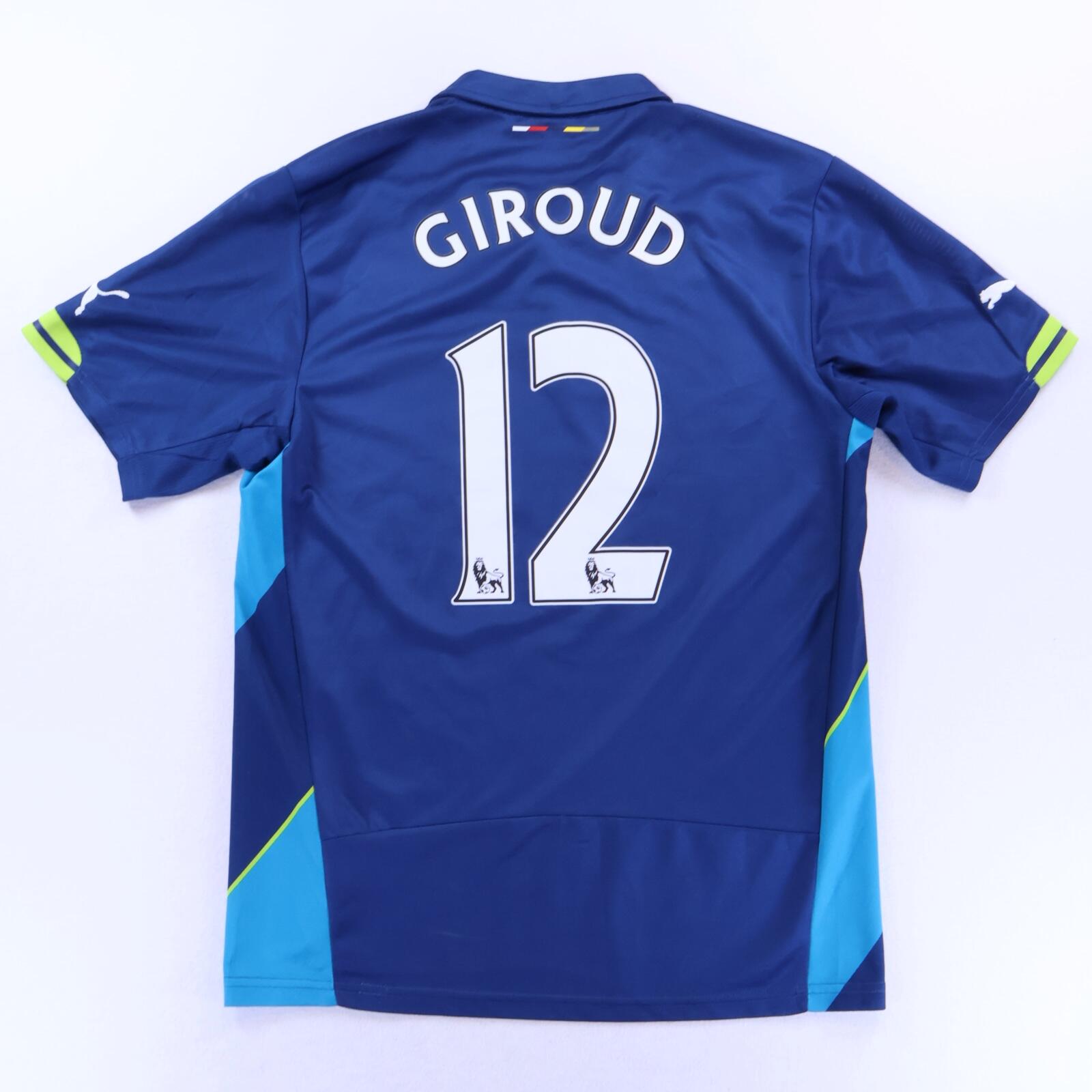 Arsenal Giroud #12 2014/15 Third Shirt - M- FRONT