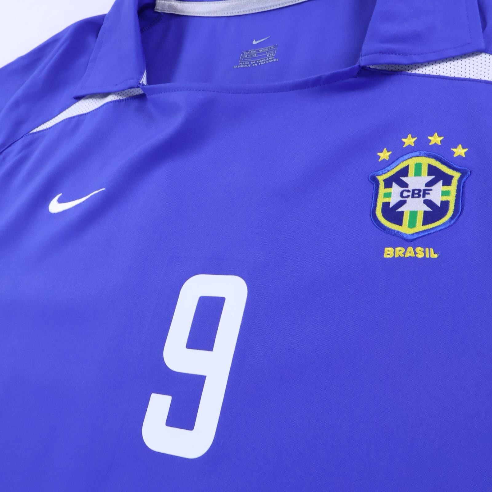 Brazil Ronaldo #9 1998/00 Away Shirt - 2XL