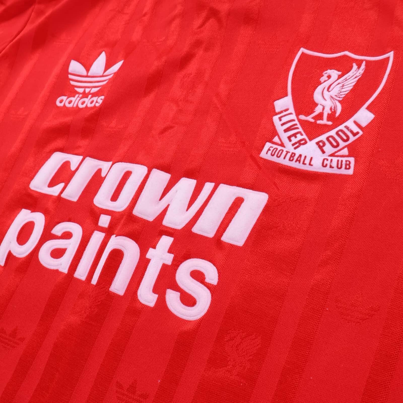 Liverpool F.C 1987/88 Home Shirt - M- BACK