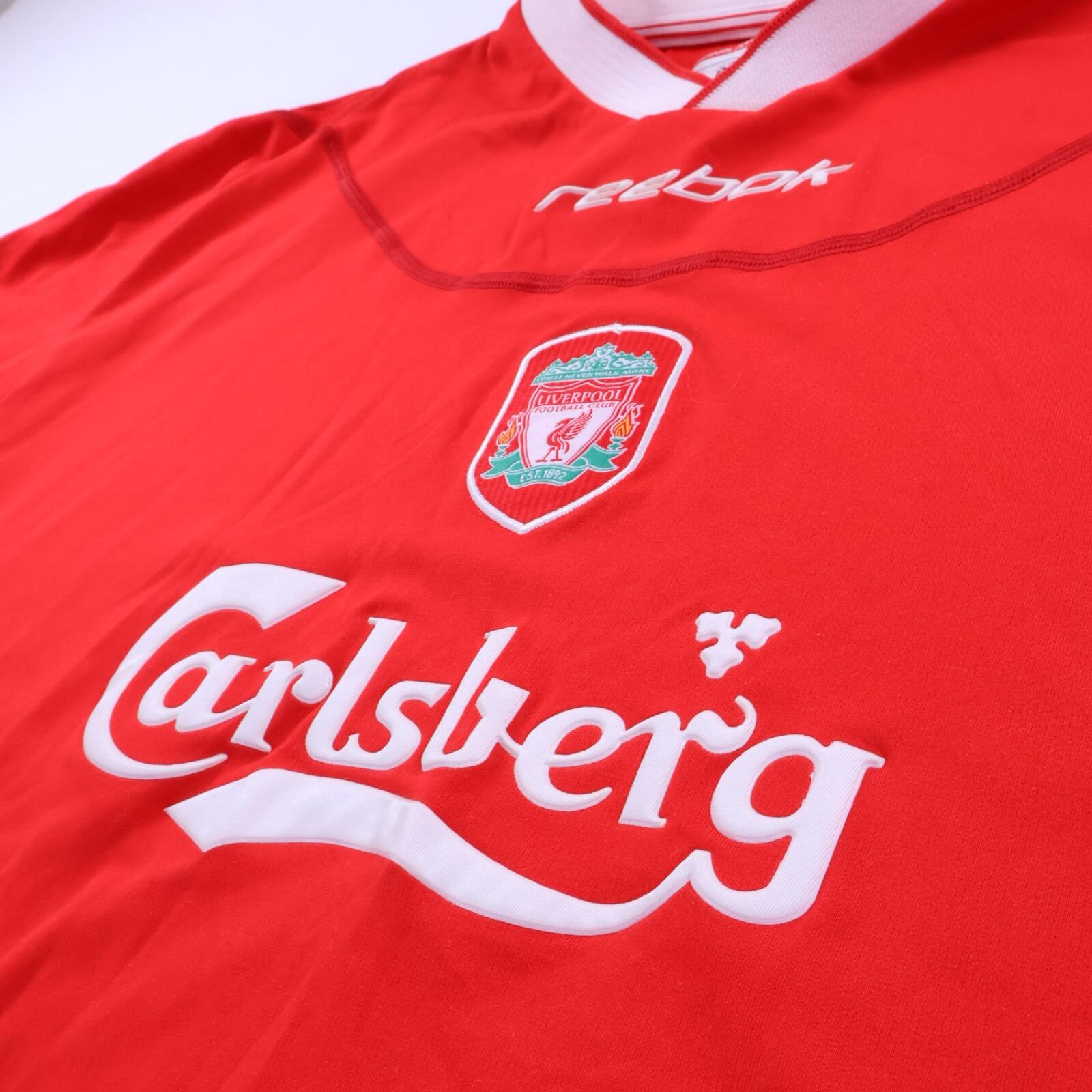 Liverpool F.C 2002/04 Home Shirt - XL- BACK