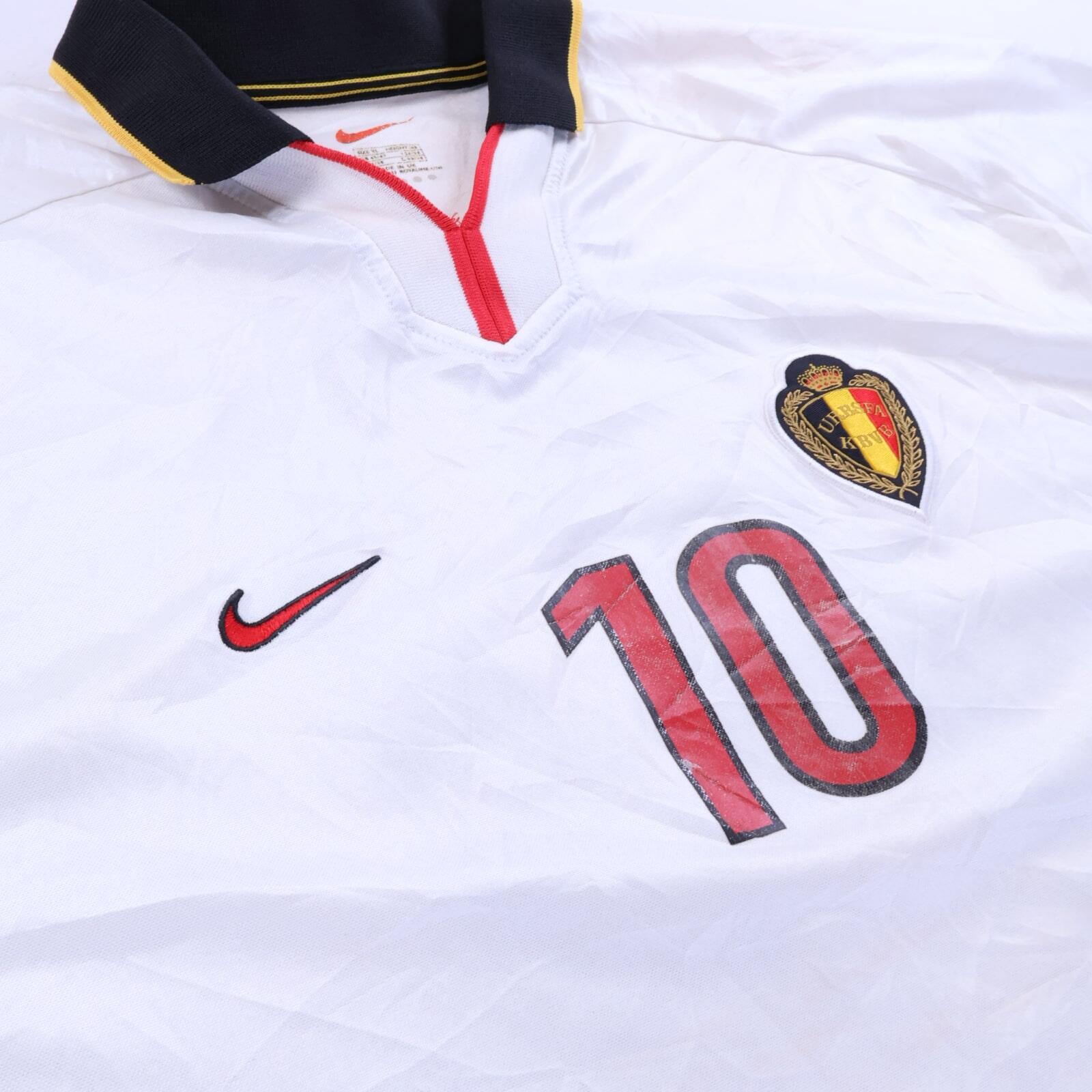 Belgium #10 1998/99 Away Shirt - XL- BACK