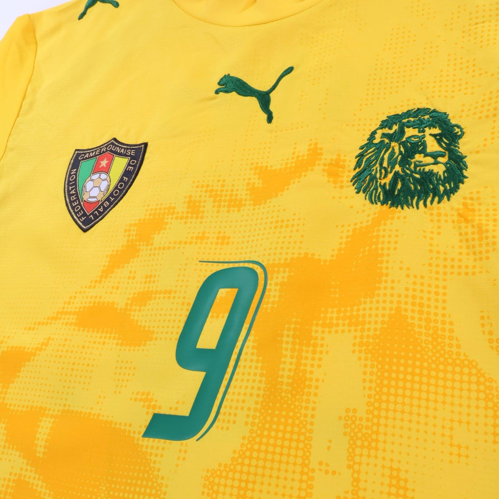 Cameroon Eto'O #9 2006/08 Away Shirt - M