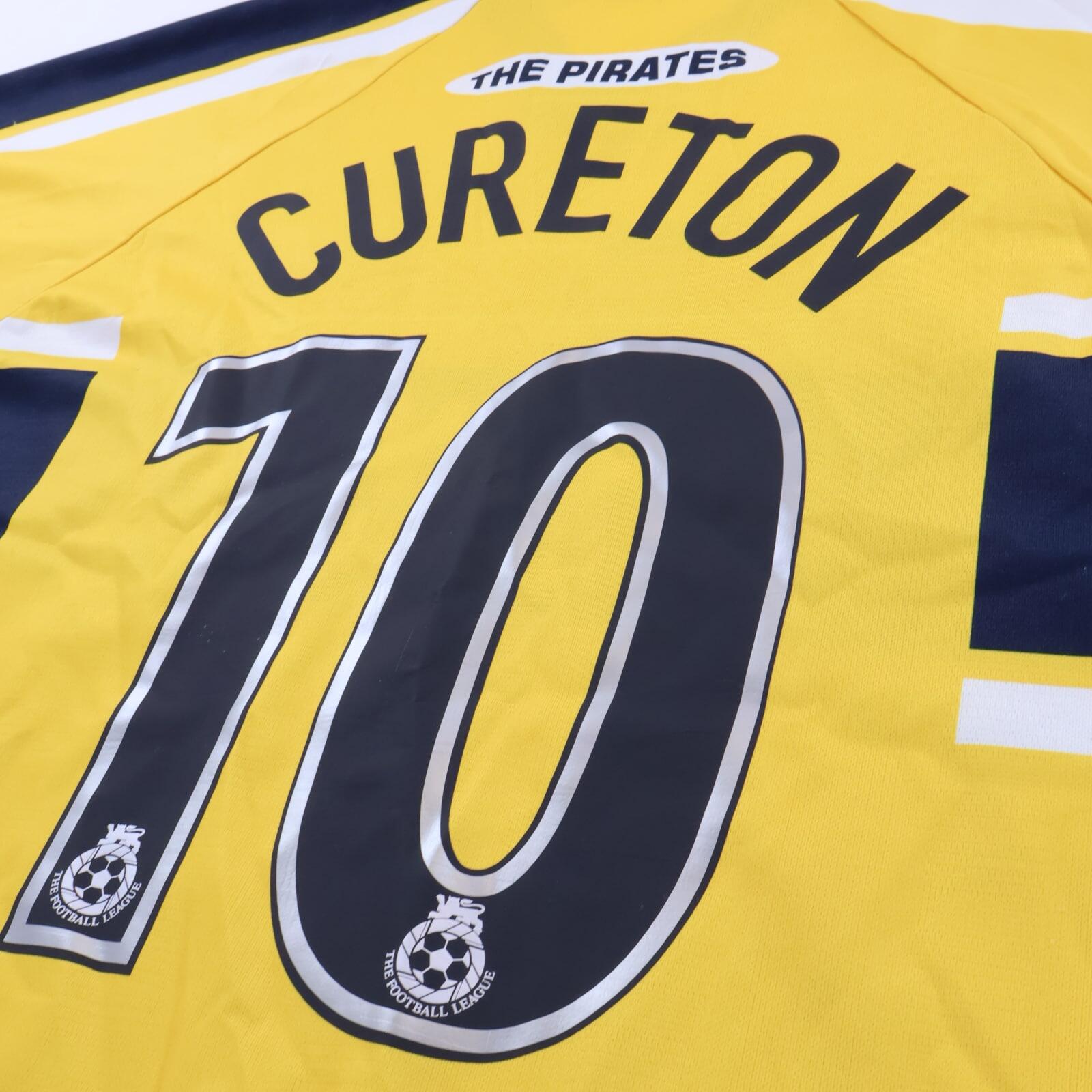 Bristol Rovers Cureton #10 1999/00 Away Shirt - L- TAGS