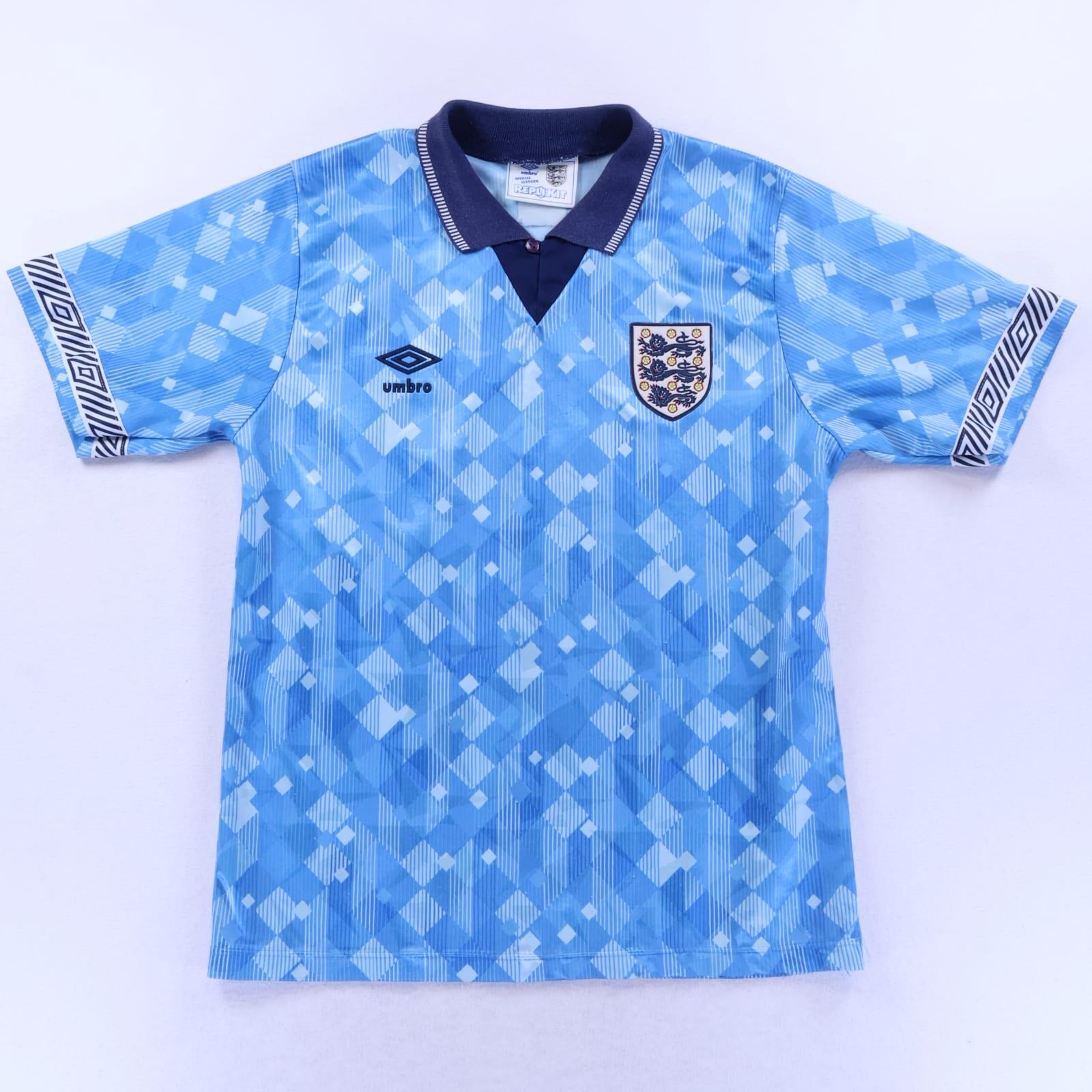 England 1990/92 Third Shirt - M- FRONT