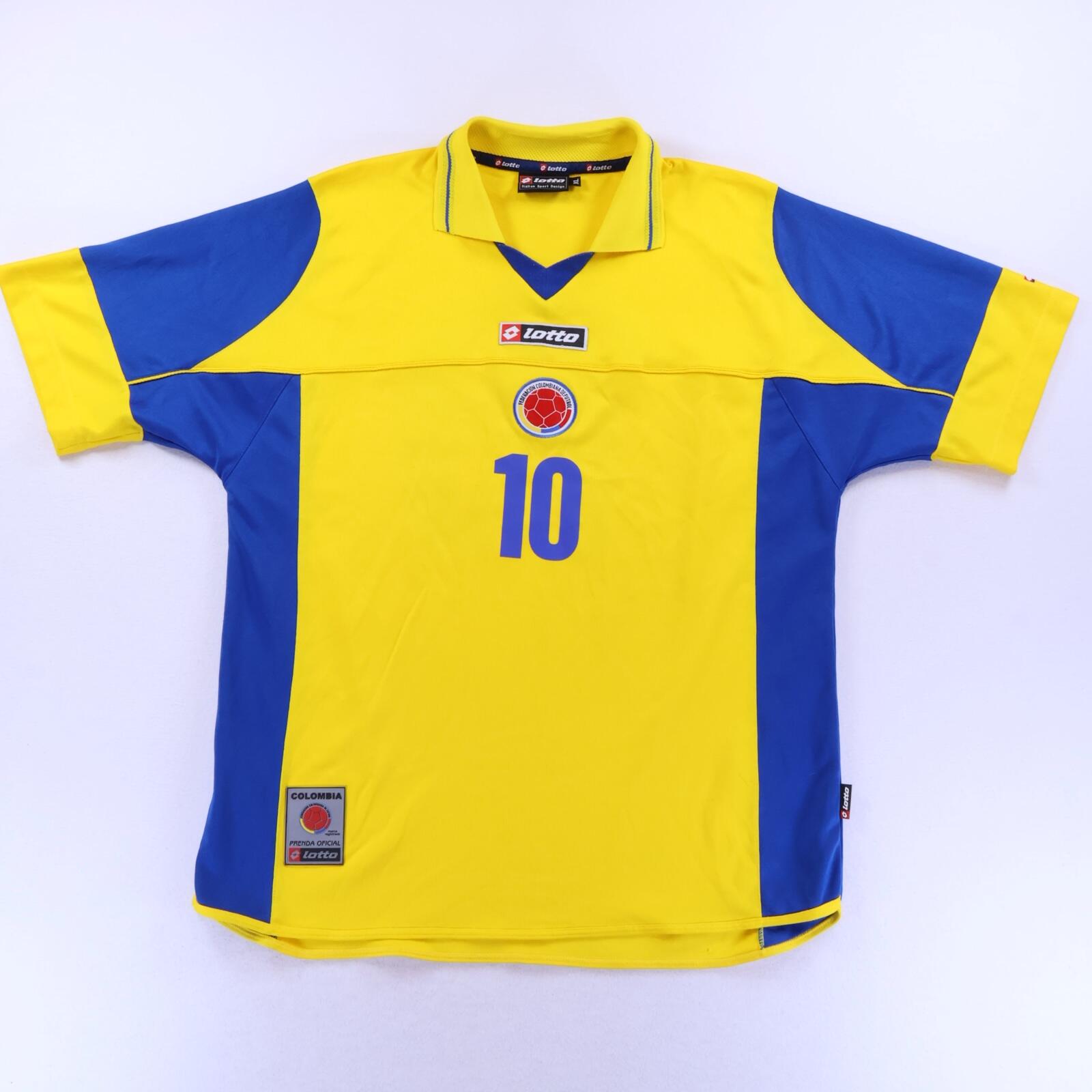 Colombia #10 2003/04 Home Shirt - XL- FRONT