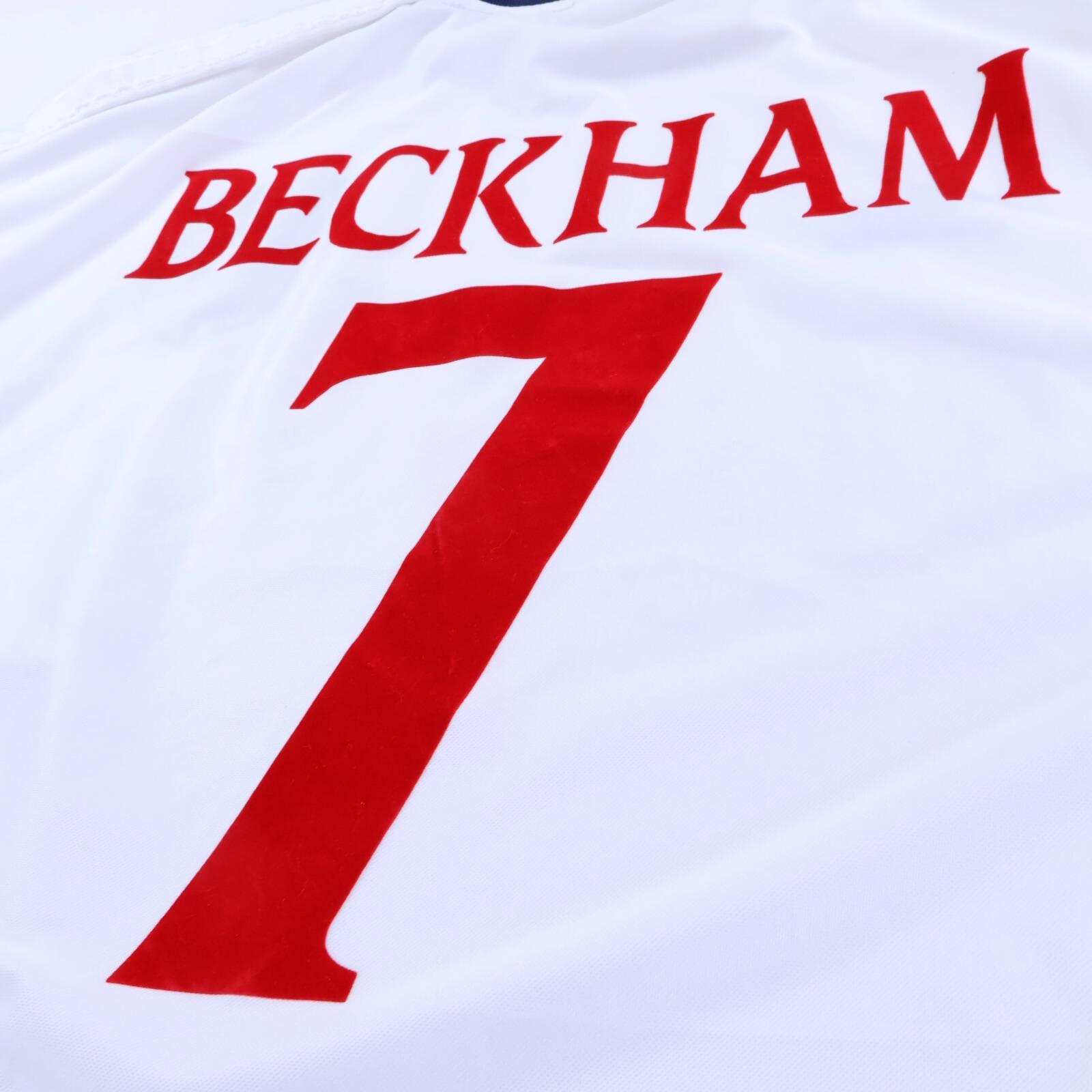 England Beckham #7 1999/01 Home Shirt - XL- TAGS