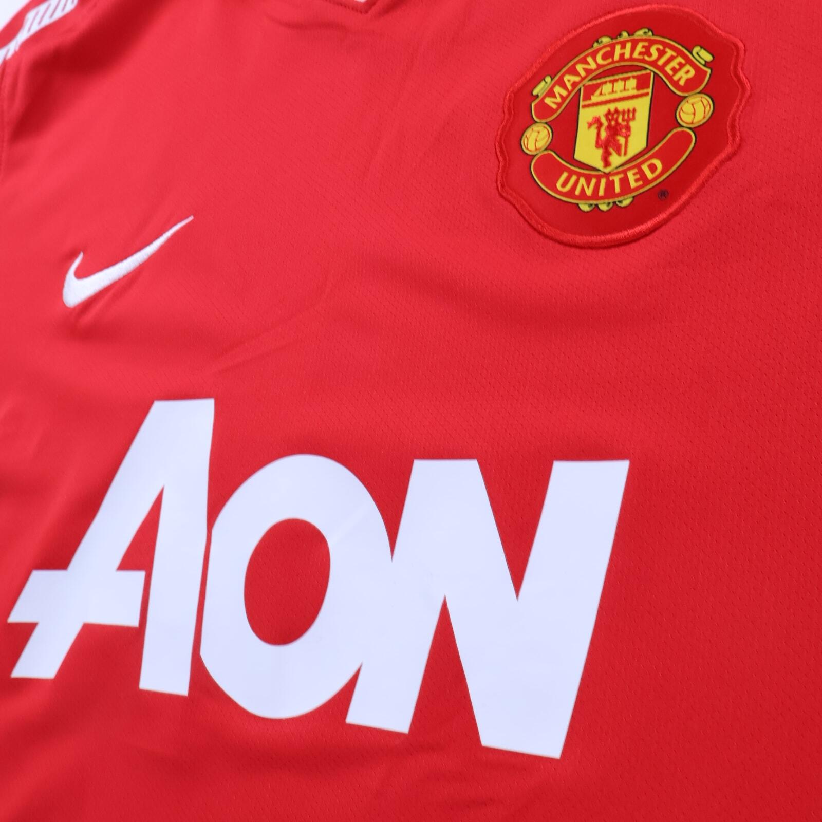 Manchester United Berbatov #9 2010/11 Home - Champions League Winners - L