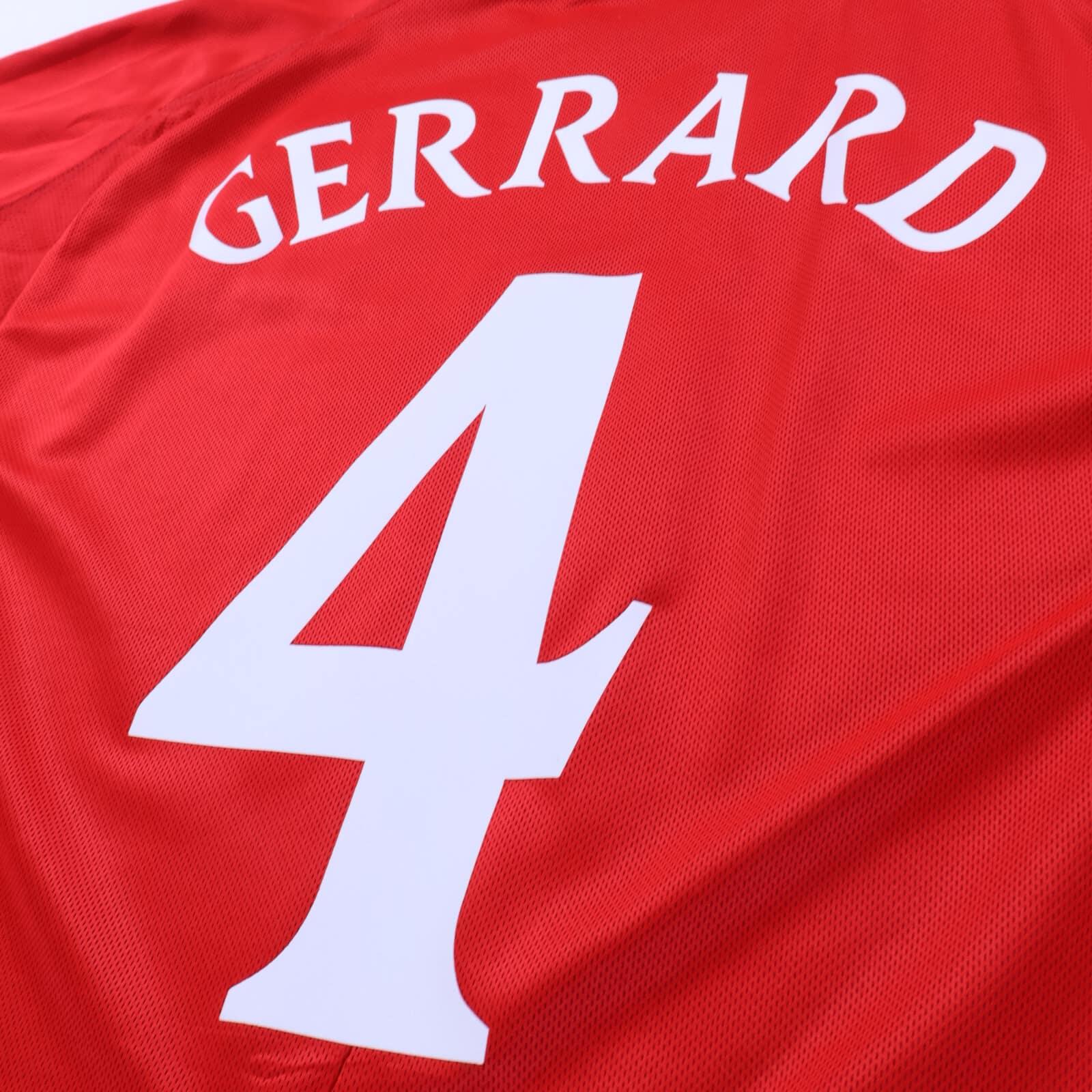 England Gerrard #4 2002/04 Away Shirt - Reversible - XL
