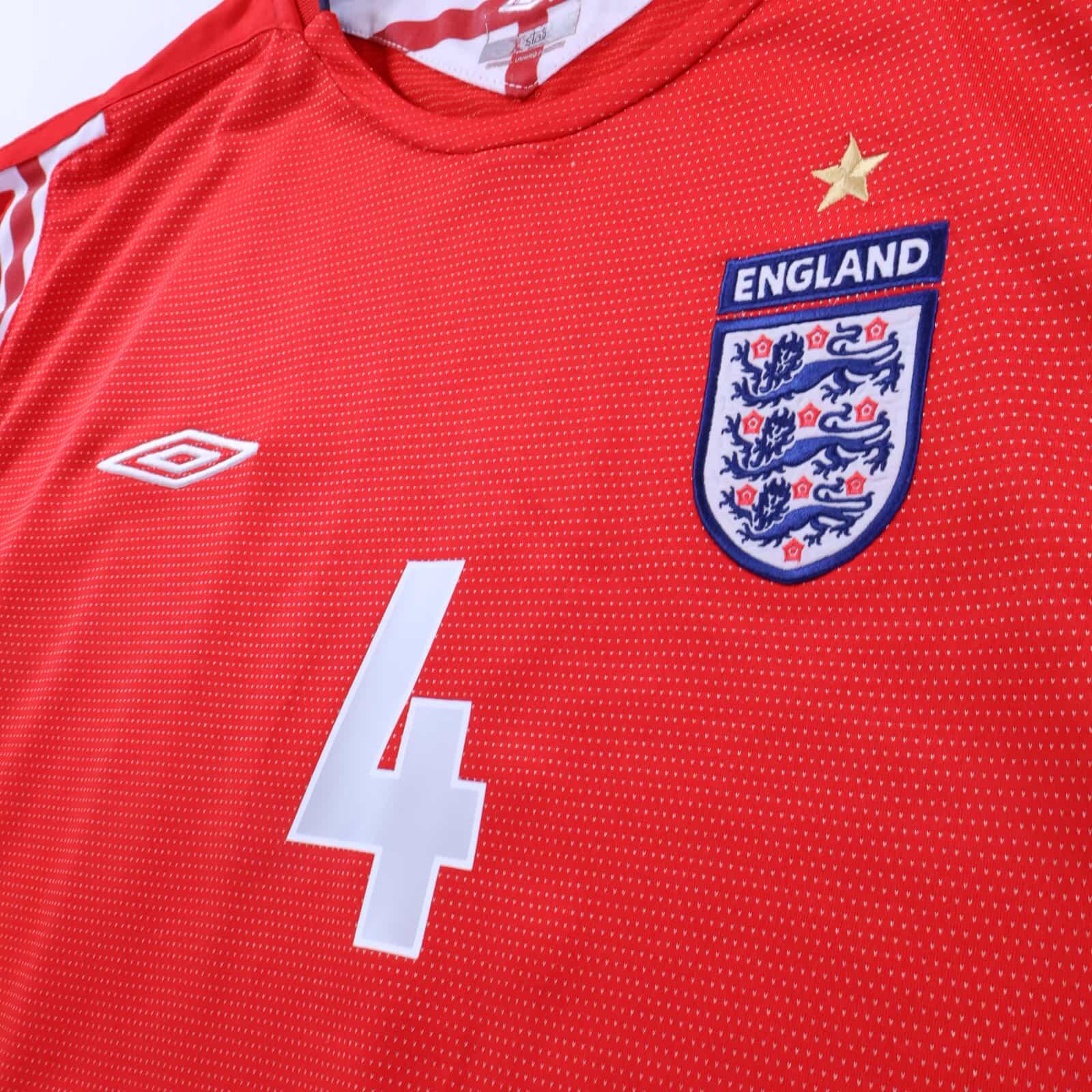 England Gerrard #4 2004/06 Away Shirt - 2XL
