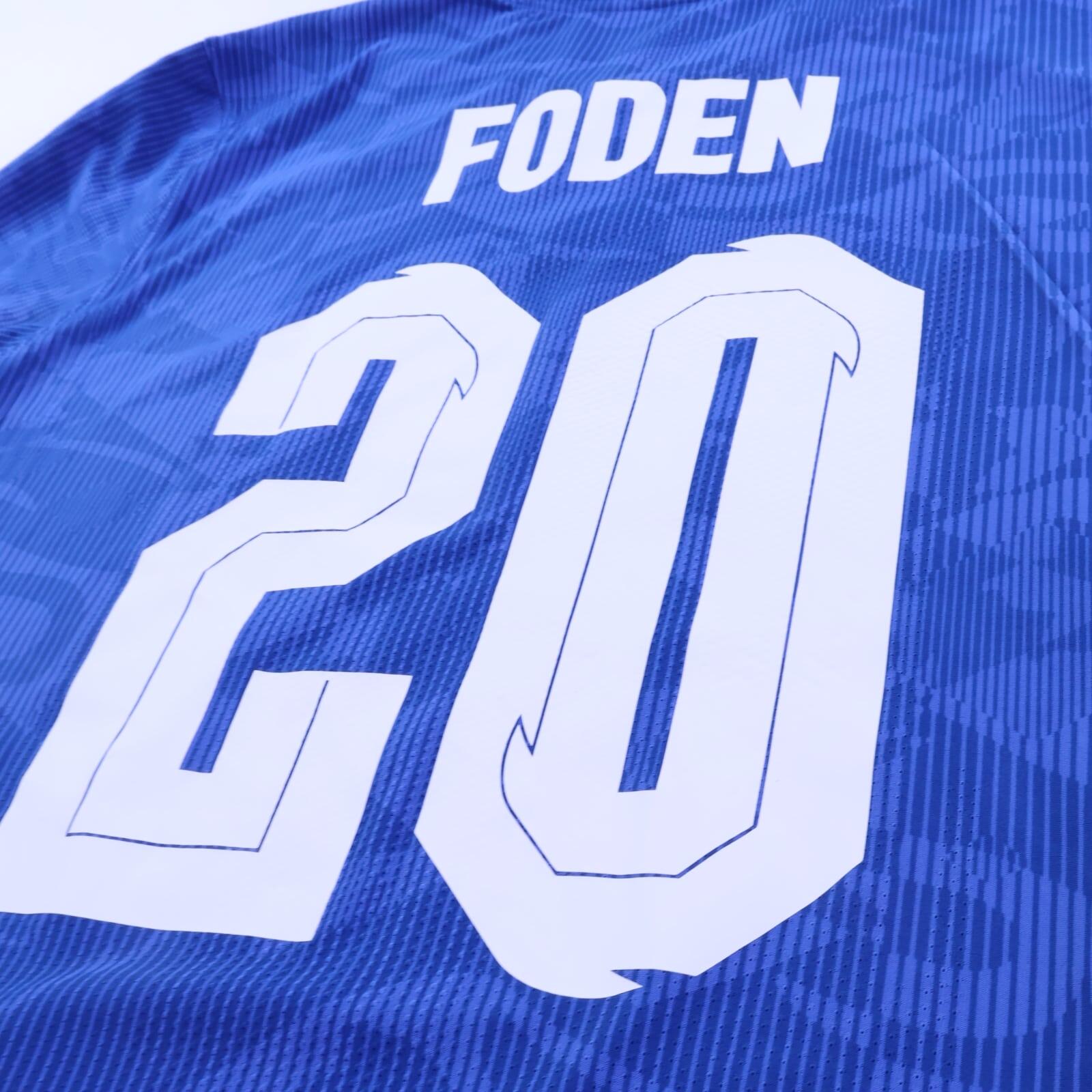*NWT* England Foden #20 2020/21 Away Shirt - Player Issue - L- TAGS