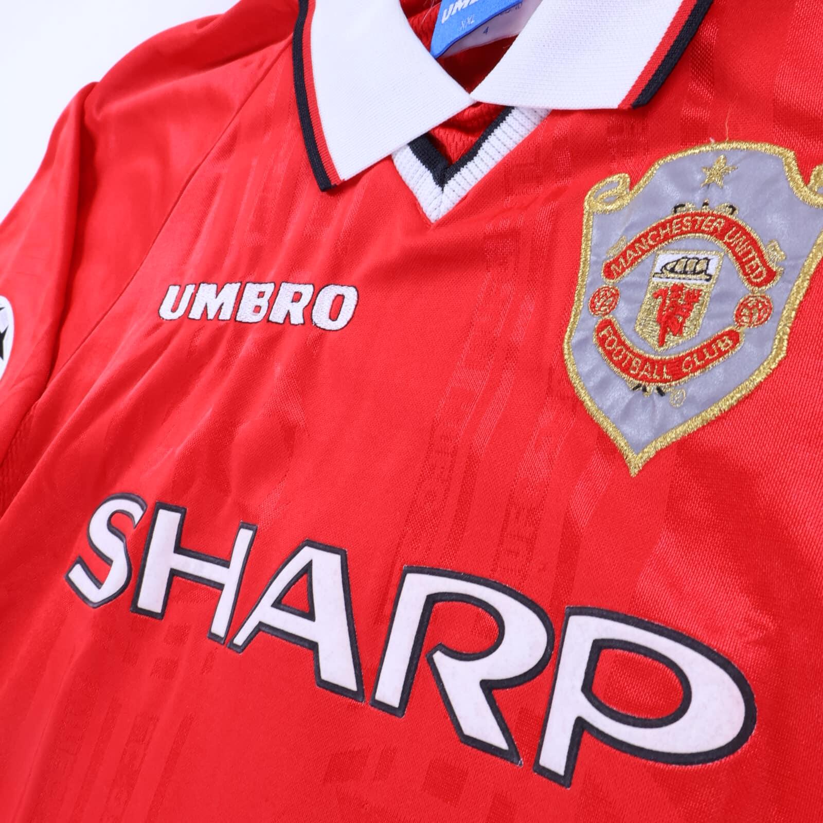 Manchester United Beckham #7 1998/99 Home Shirt - 2XL