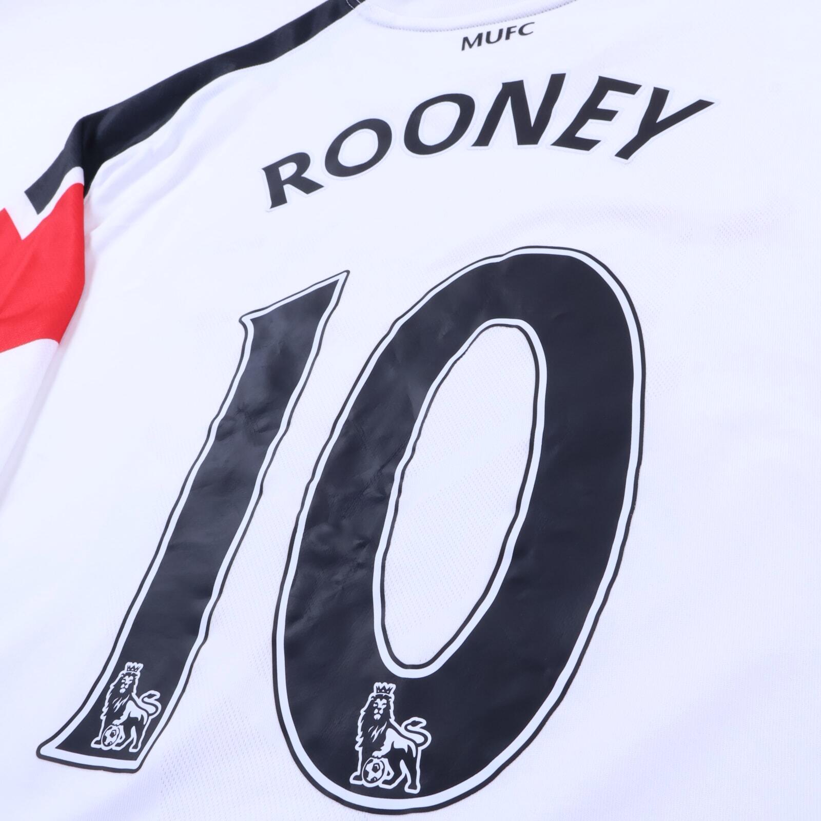Manchester United Rooney #10 2010/12 Away Shirt - 2XL