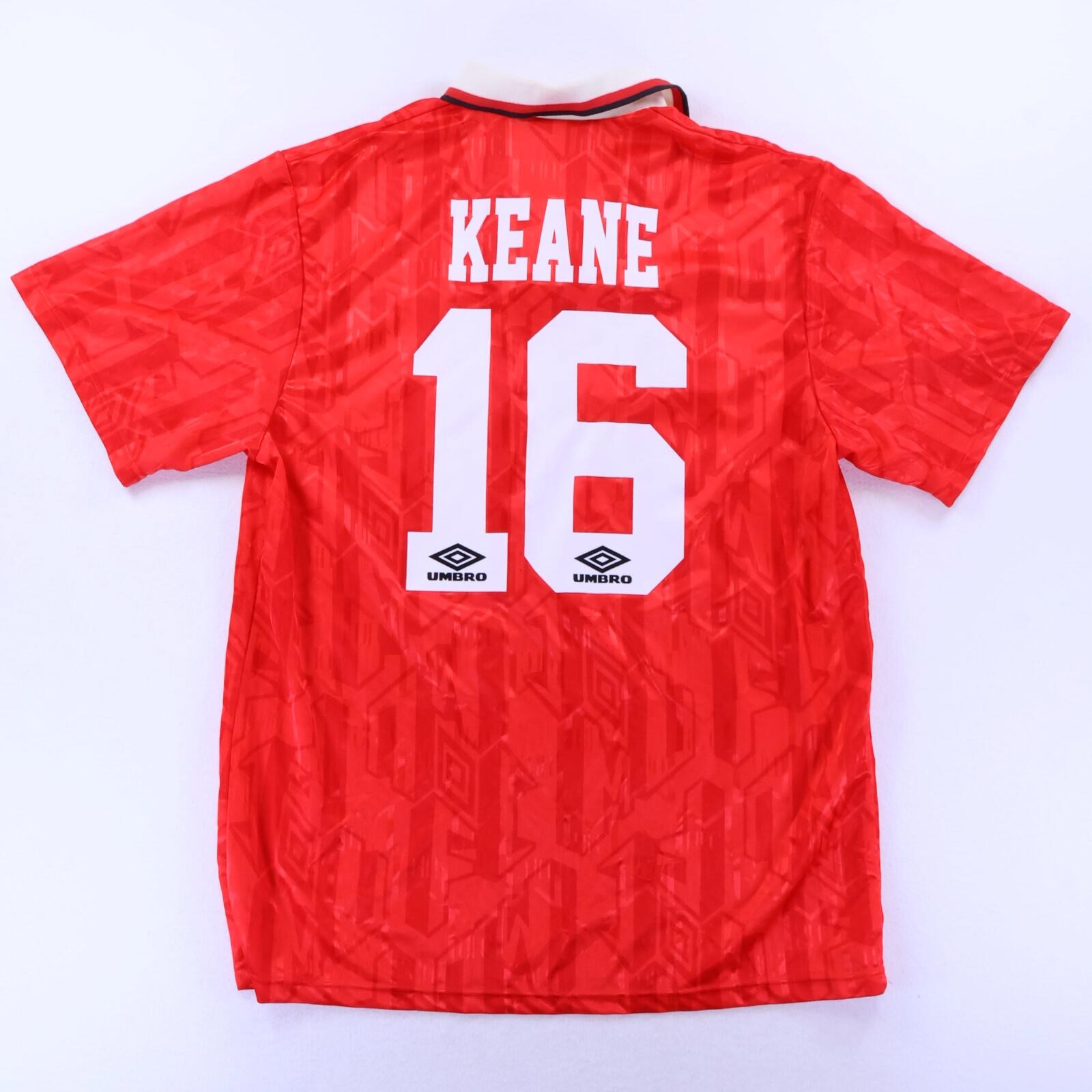 Manchester United Keane #16 1992/94 Home Shirt - XL