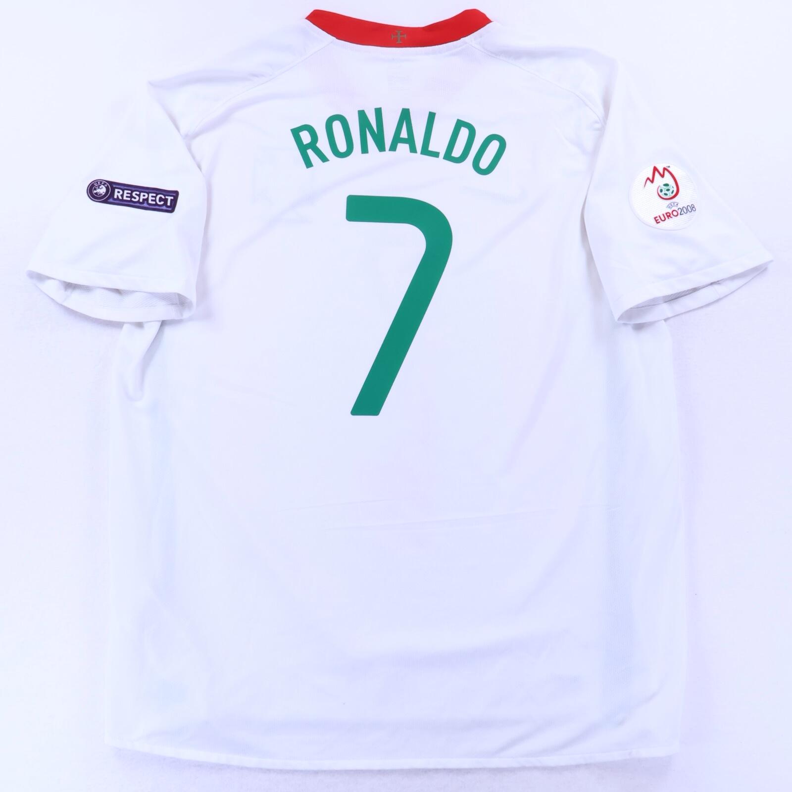 Portugal Ronaldo #7 2008/10 Away Shirt - XL