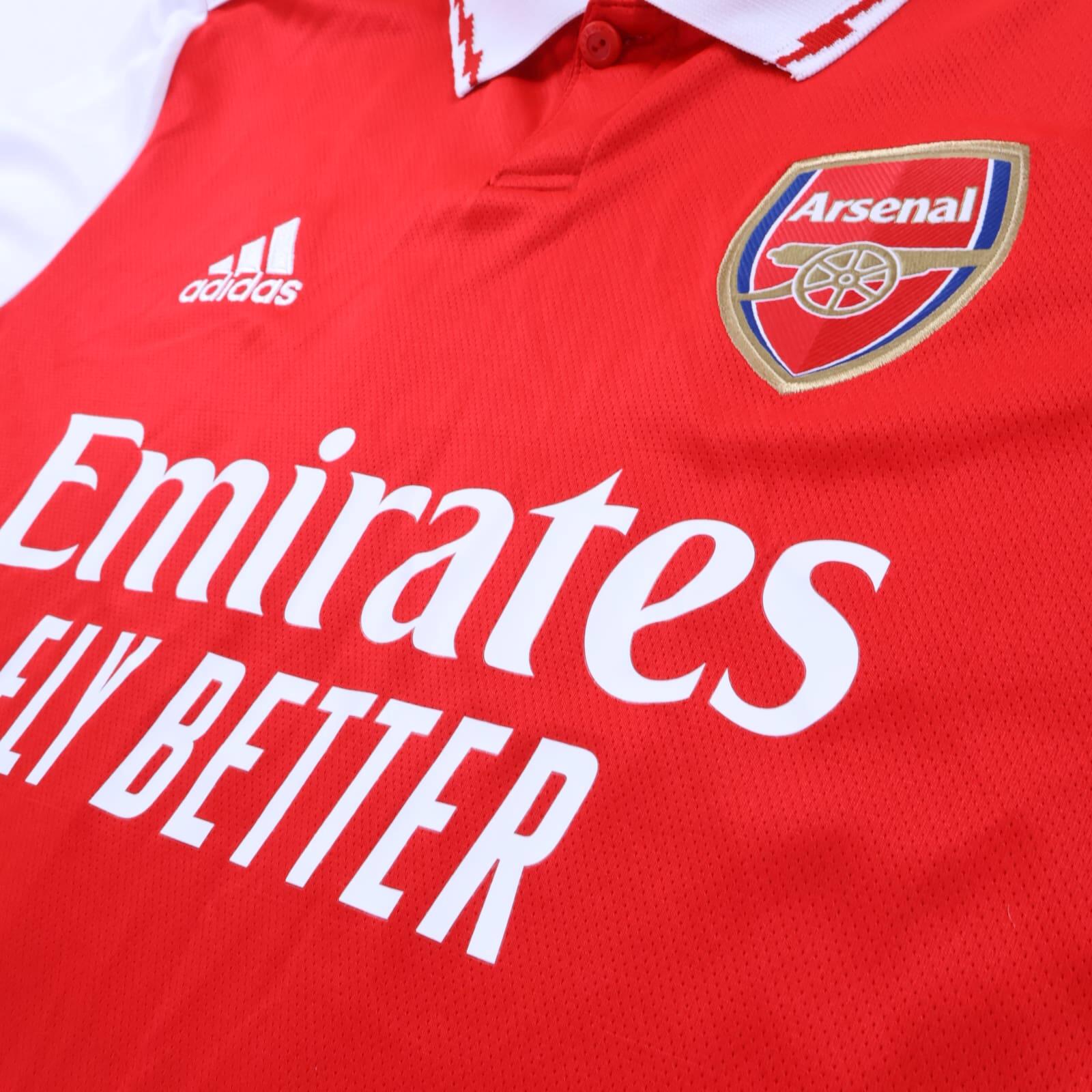 Arsenal Odegaard #8 2022/23 Home Shirt - L