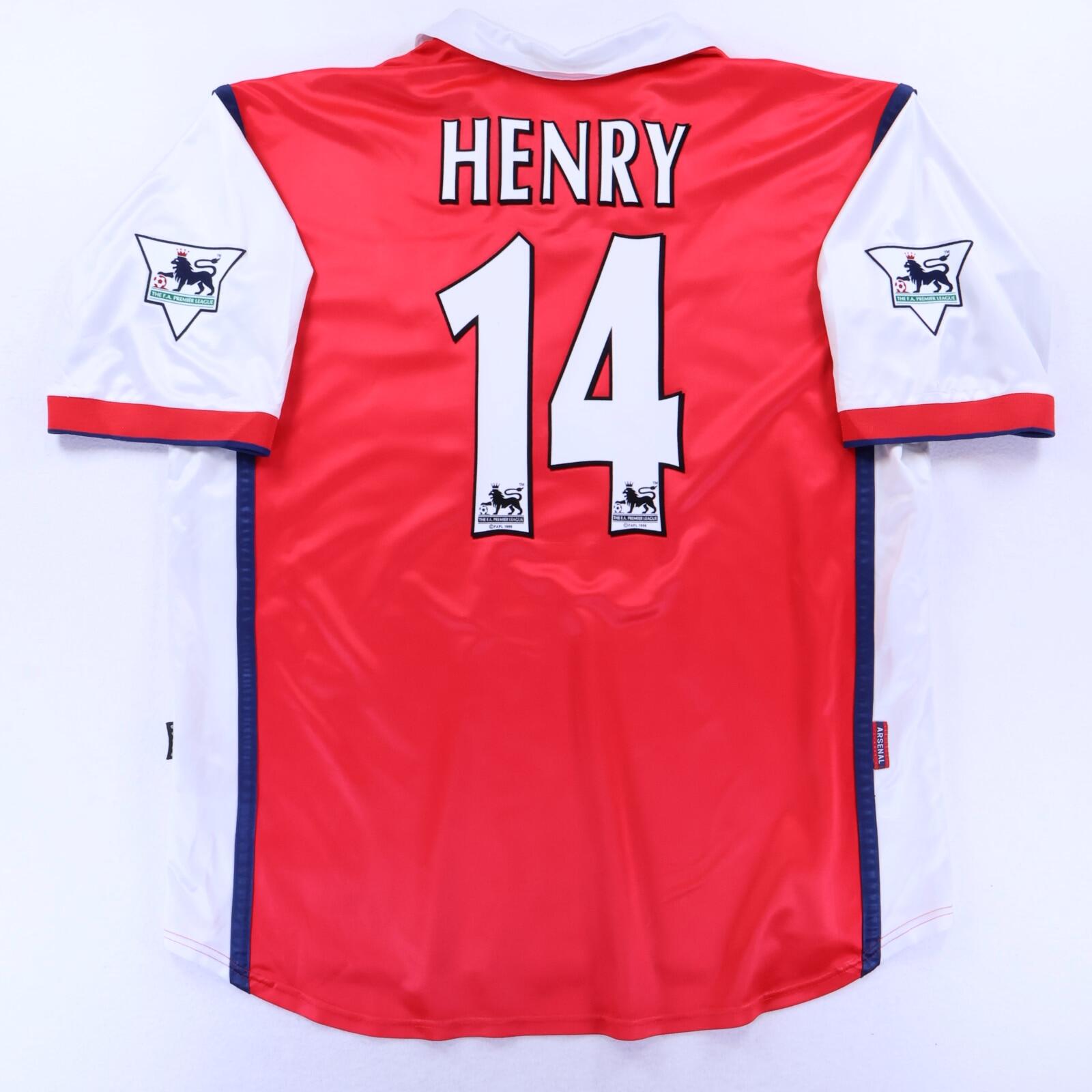Arsenal Henry #14 1999/00 Home Shirt - 2XL