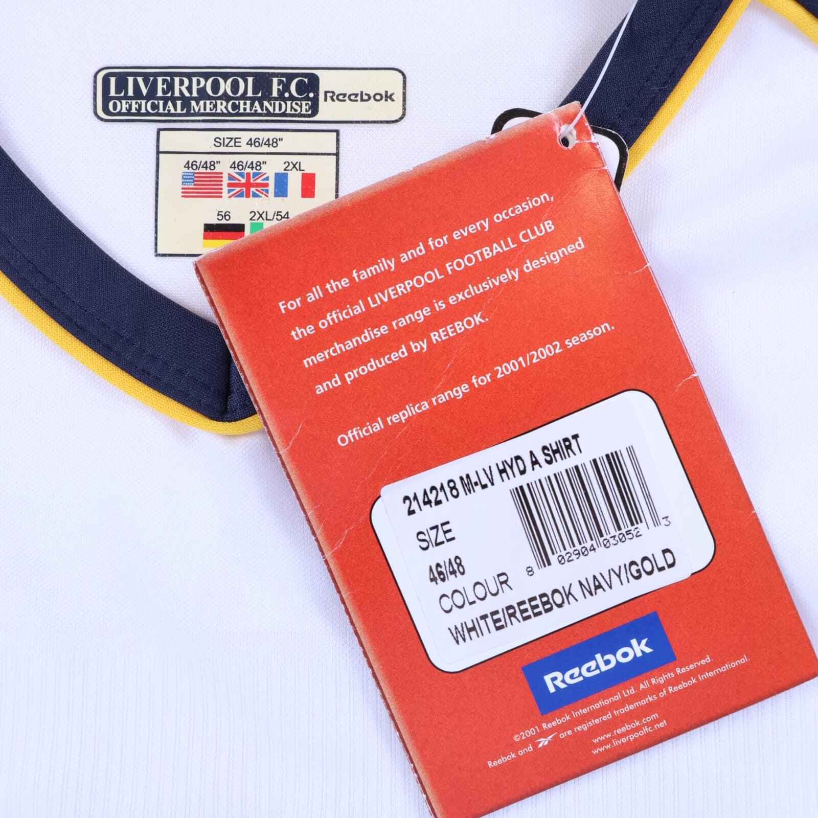 *NWT* Liverpool F.C Gerrard #17 2003/05 Away Shirt - 2XL
