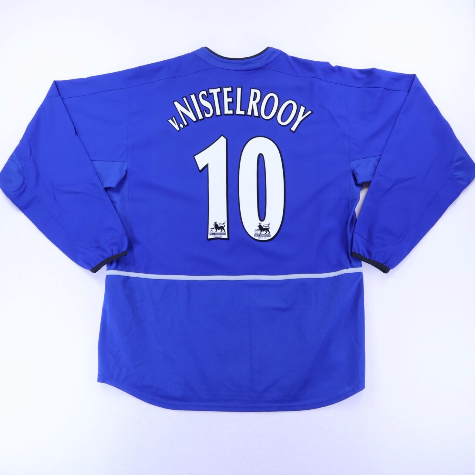 *MINT* Manchester United V. Nistelrooy #10 2002/03 Third Shirt - XL