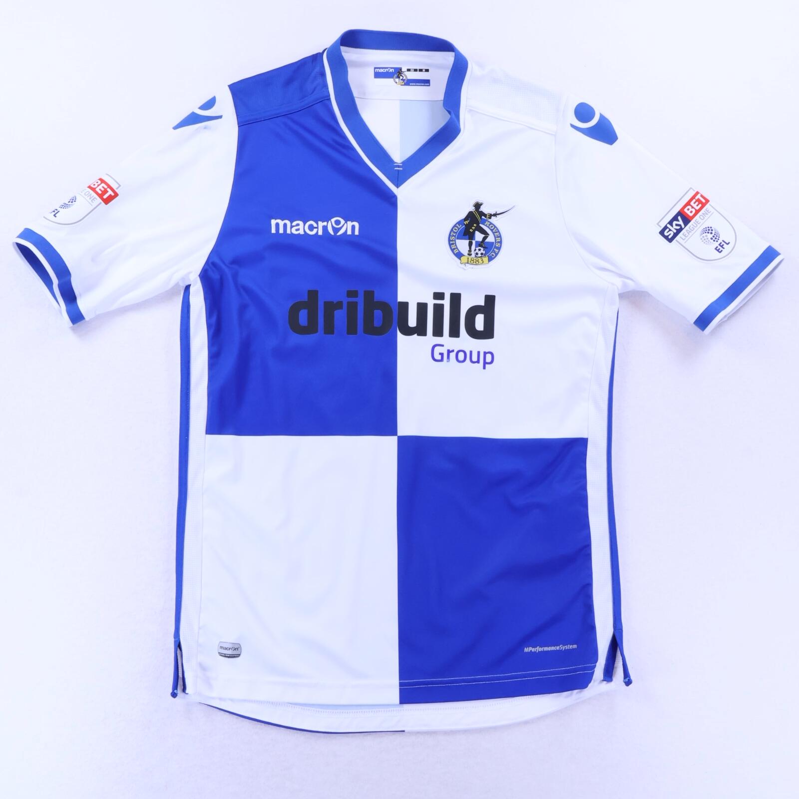 Bristol Rovers Broom #27 2016/17 Home Shirt - M