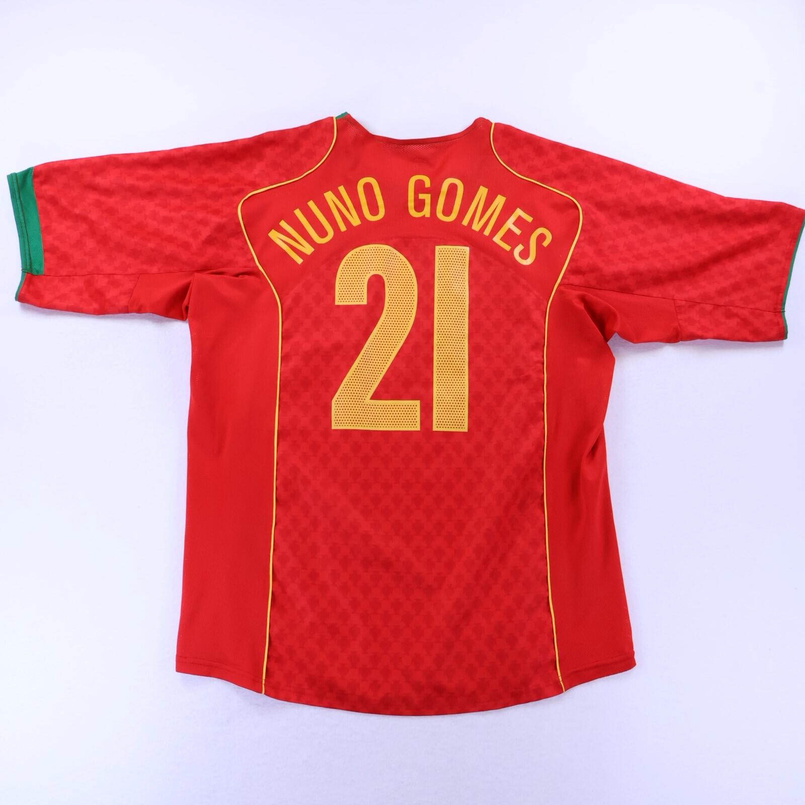 Portugal Nuno Gomes #21 2004/06 Home - Champions League Winners - XL