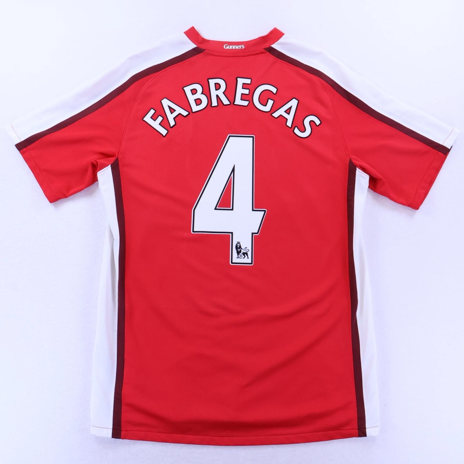 Arsenal Fabregas #4 2008/09 Home Shirt - M