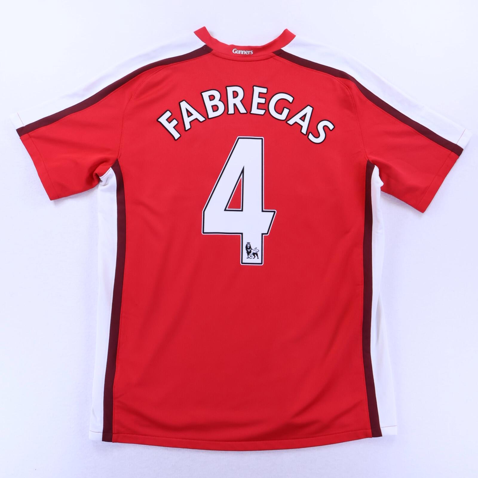 Arsenal Fabregas #4 2008/10 Home Shirt - L