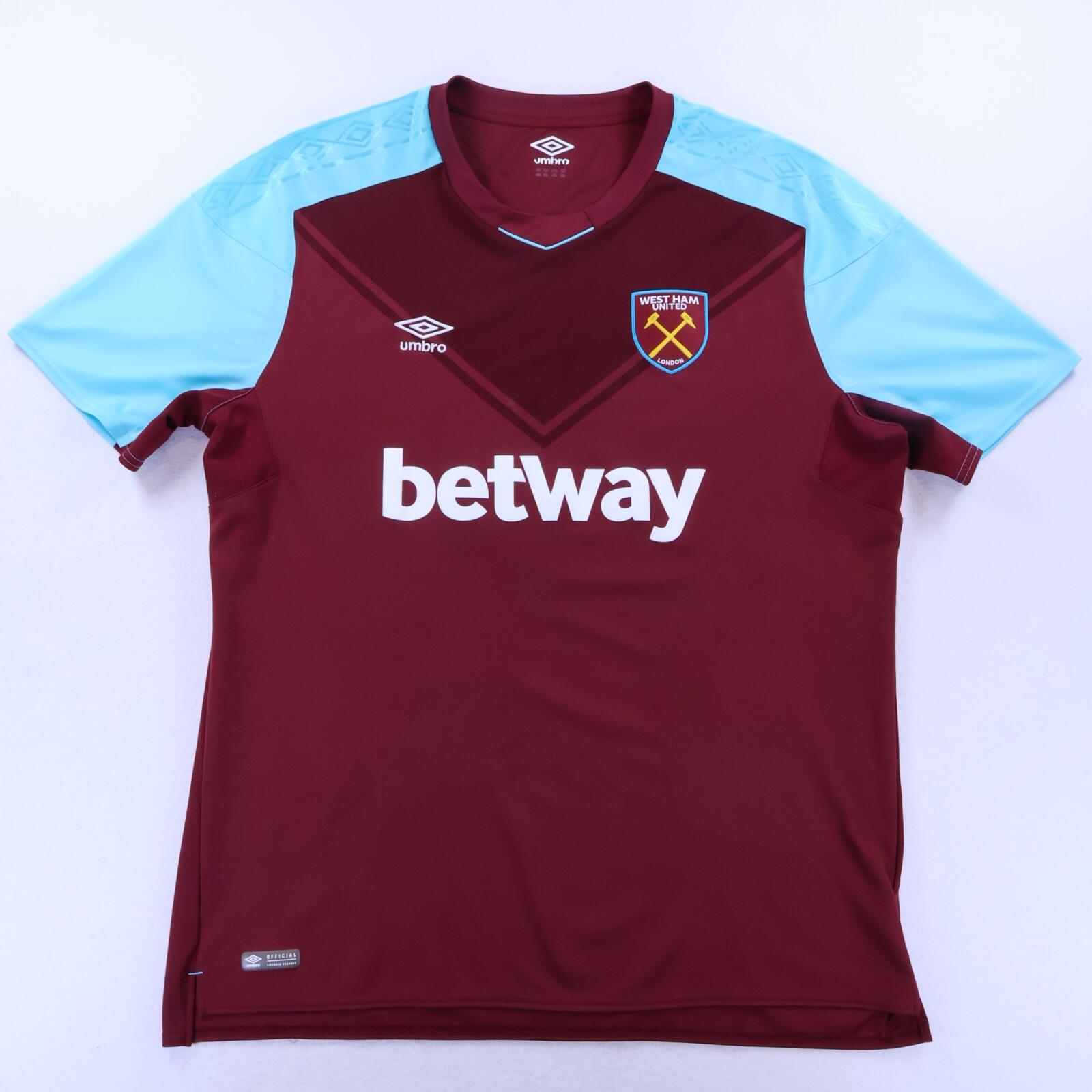 West Ham United 2017/18 Home Shirt - 3XL