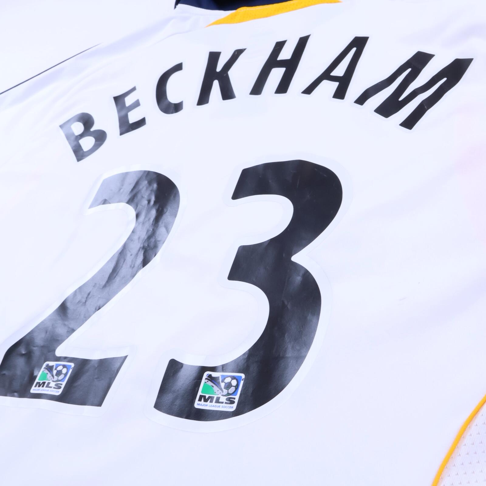 La Galaxy Beckham #23 2007/08 Home Shirt - L