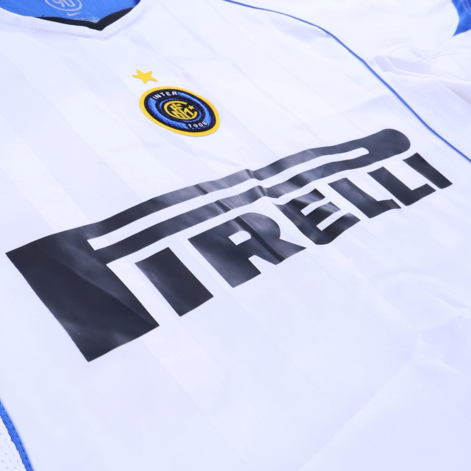 Inter Milan Adriano #10 2004/05 Away Shirt - L