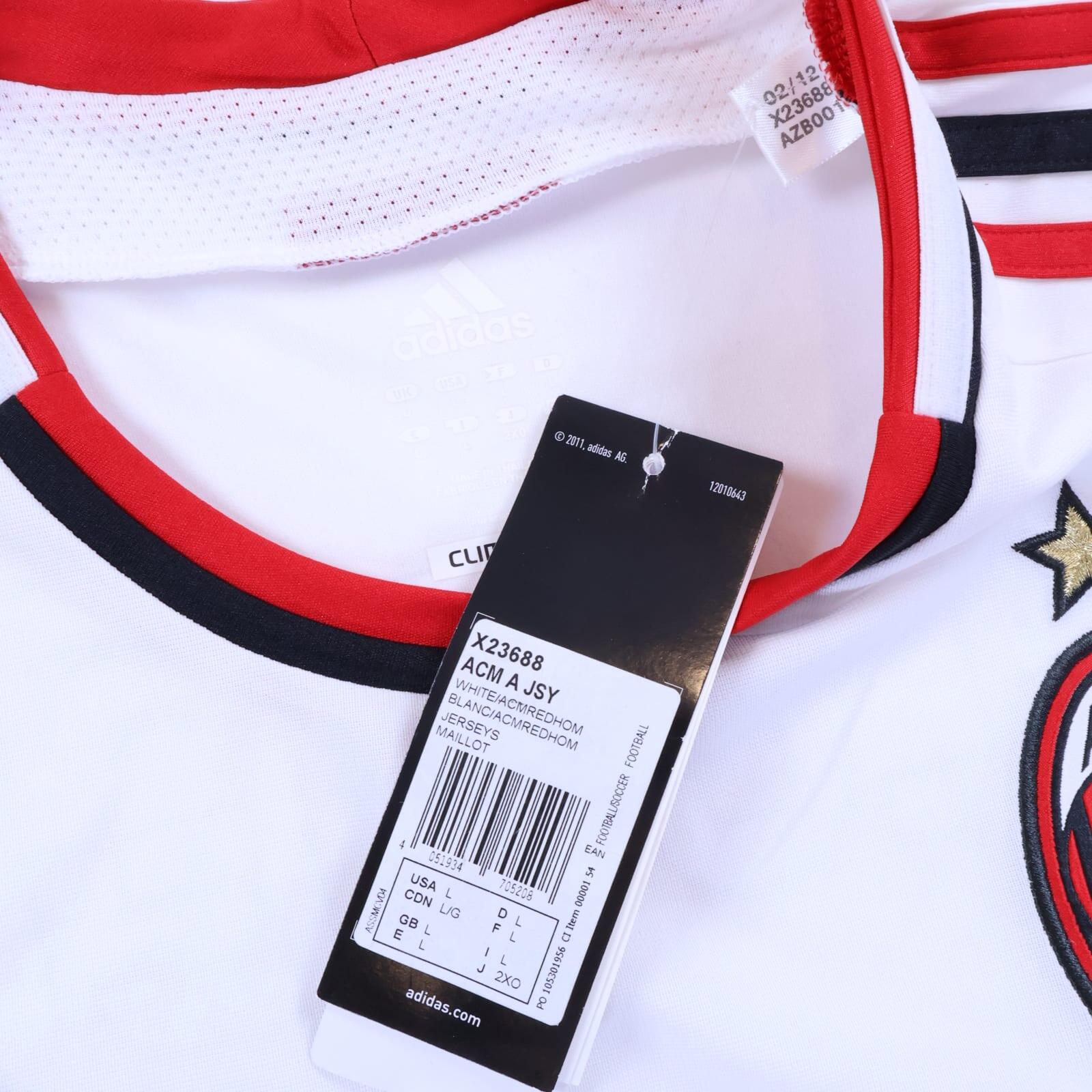 Ac Milan Balotelli #45 2012/13 Away Shirt - L